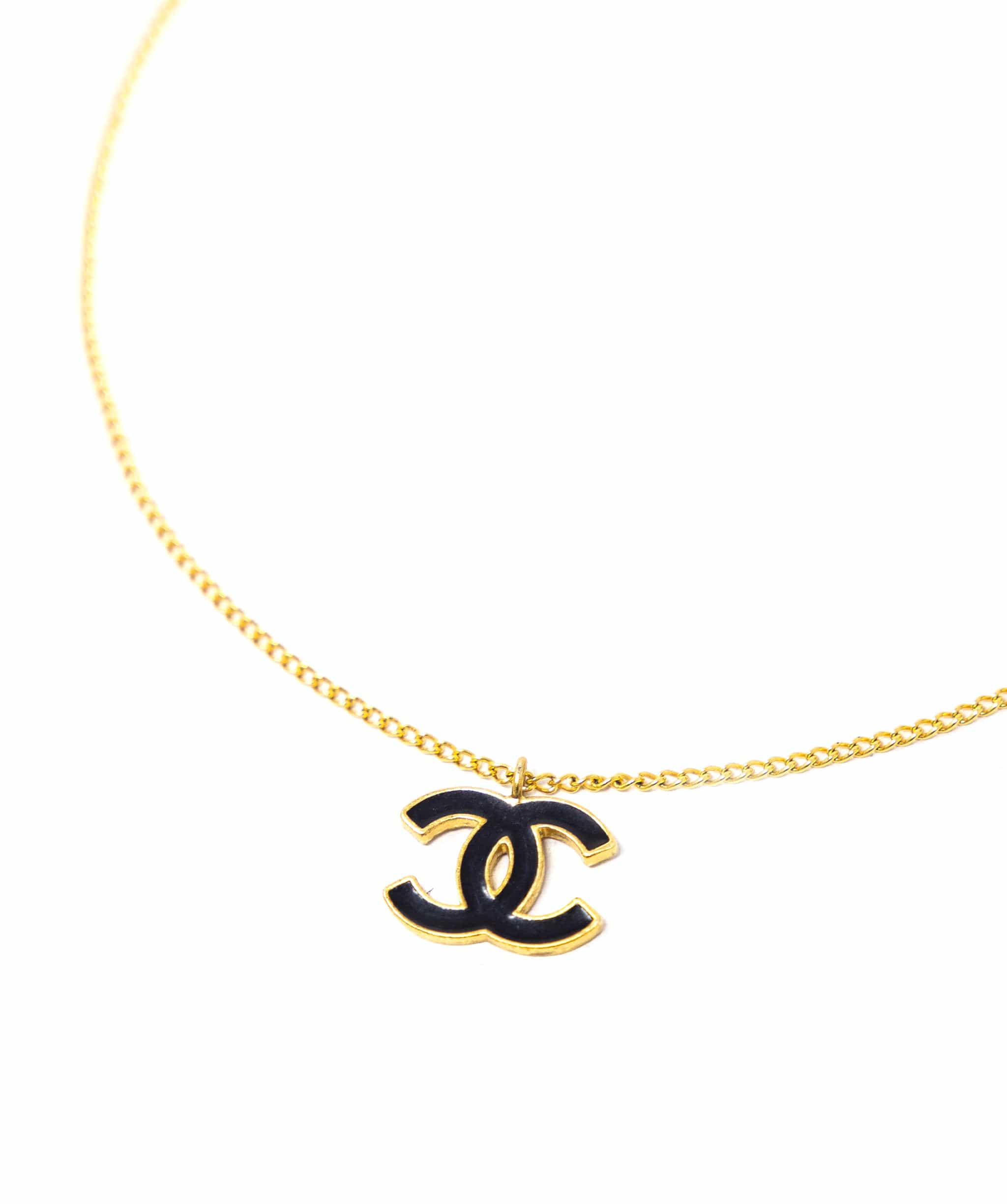 Chanel Chanel Black Necklace Pendant  ASL3564