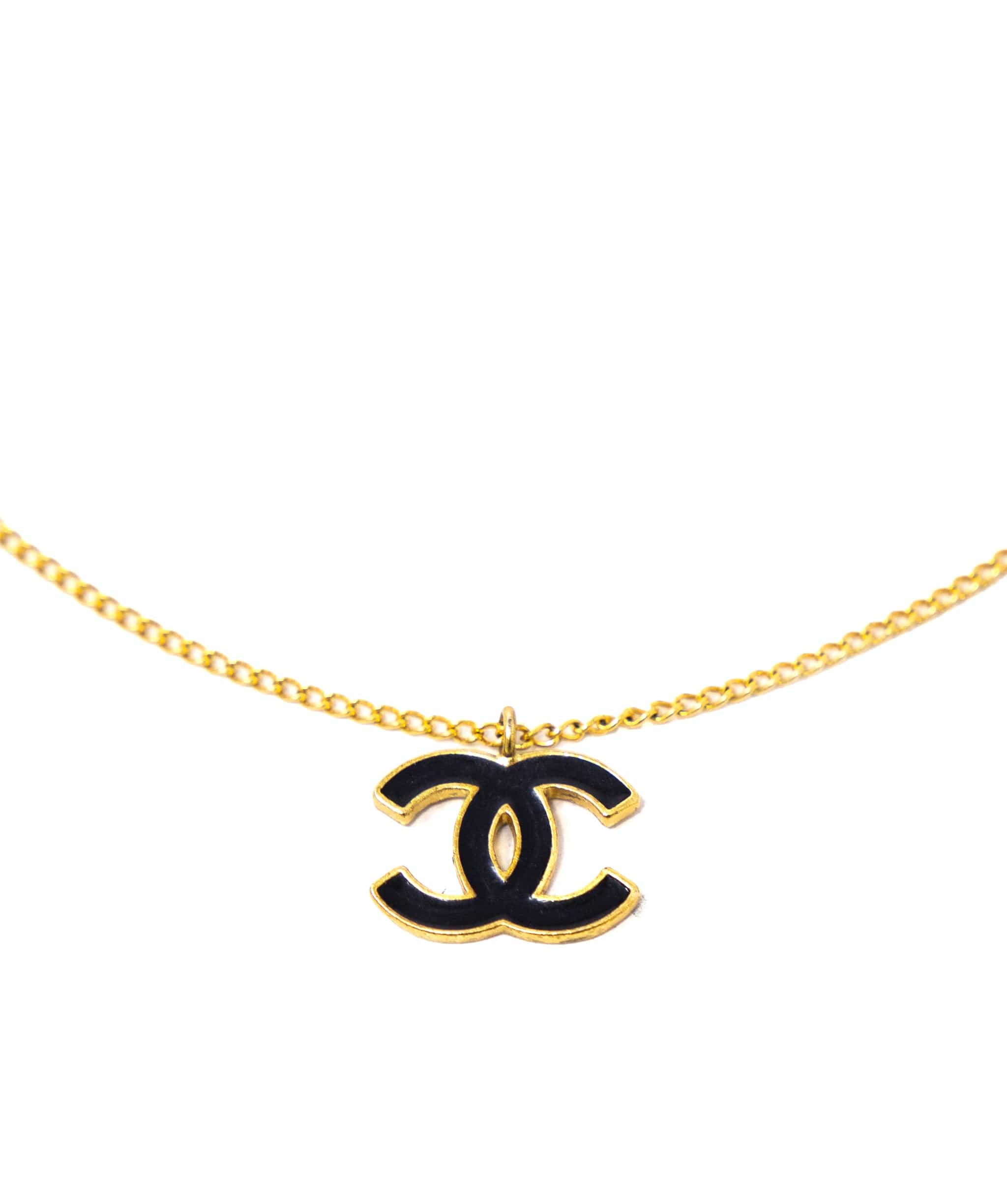 Chanel Chanel Black Necklace Pendant  ASL3564