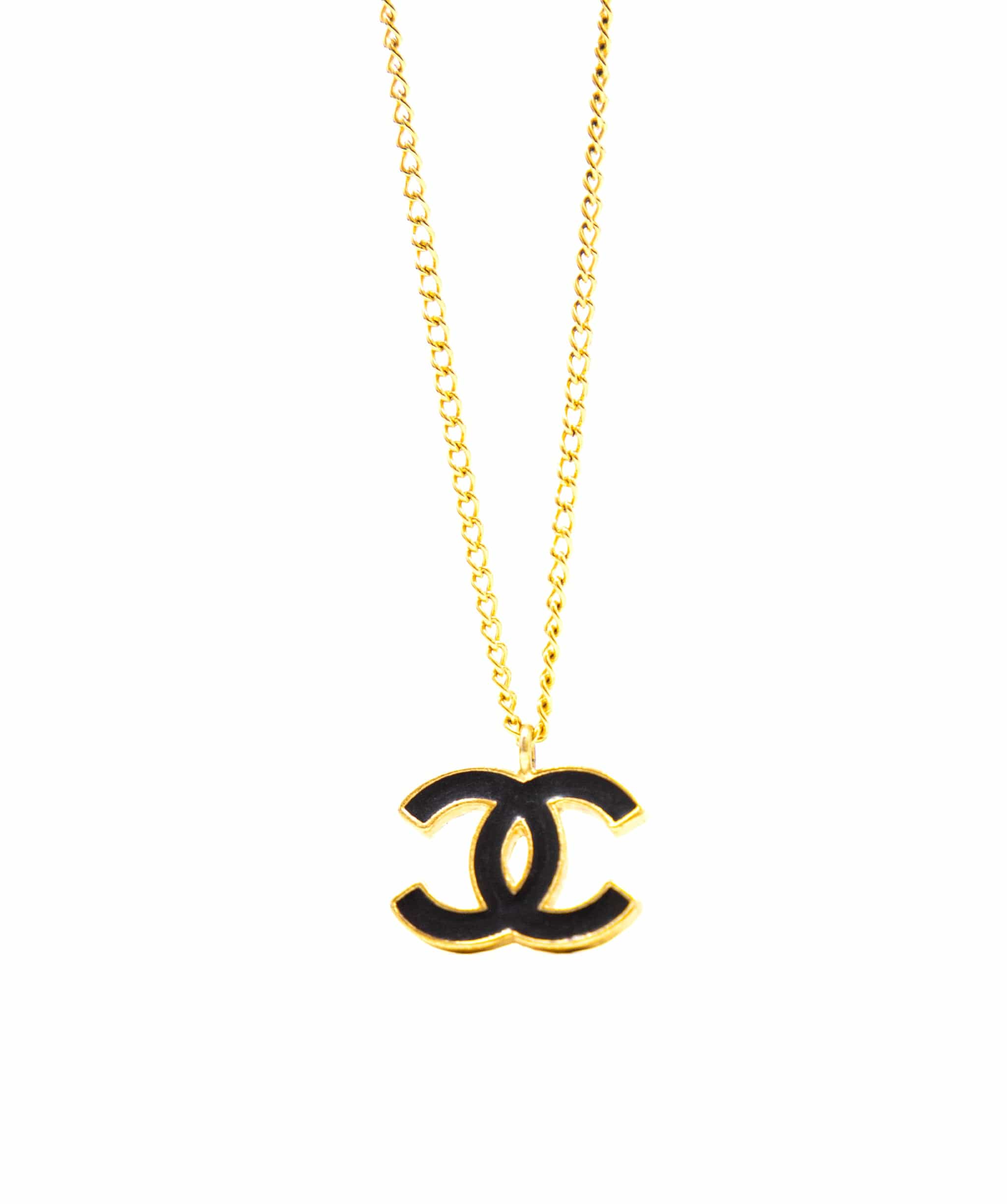 Chanel Chanel Black Necklace Pendant  ASL3564