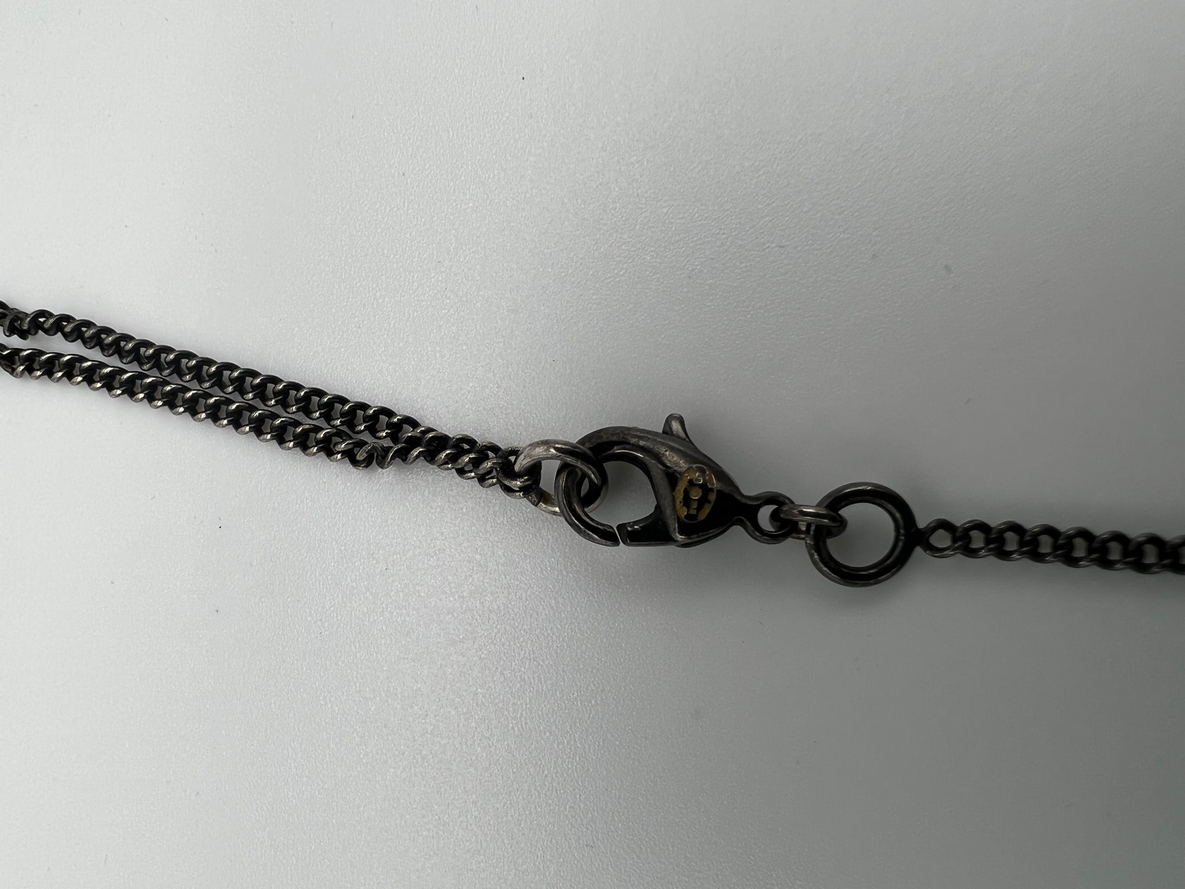 Chanel Chanel Black Necklace with Pearl Accent ASL4203