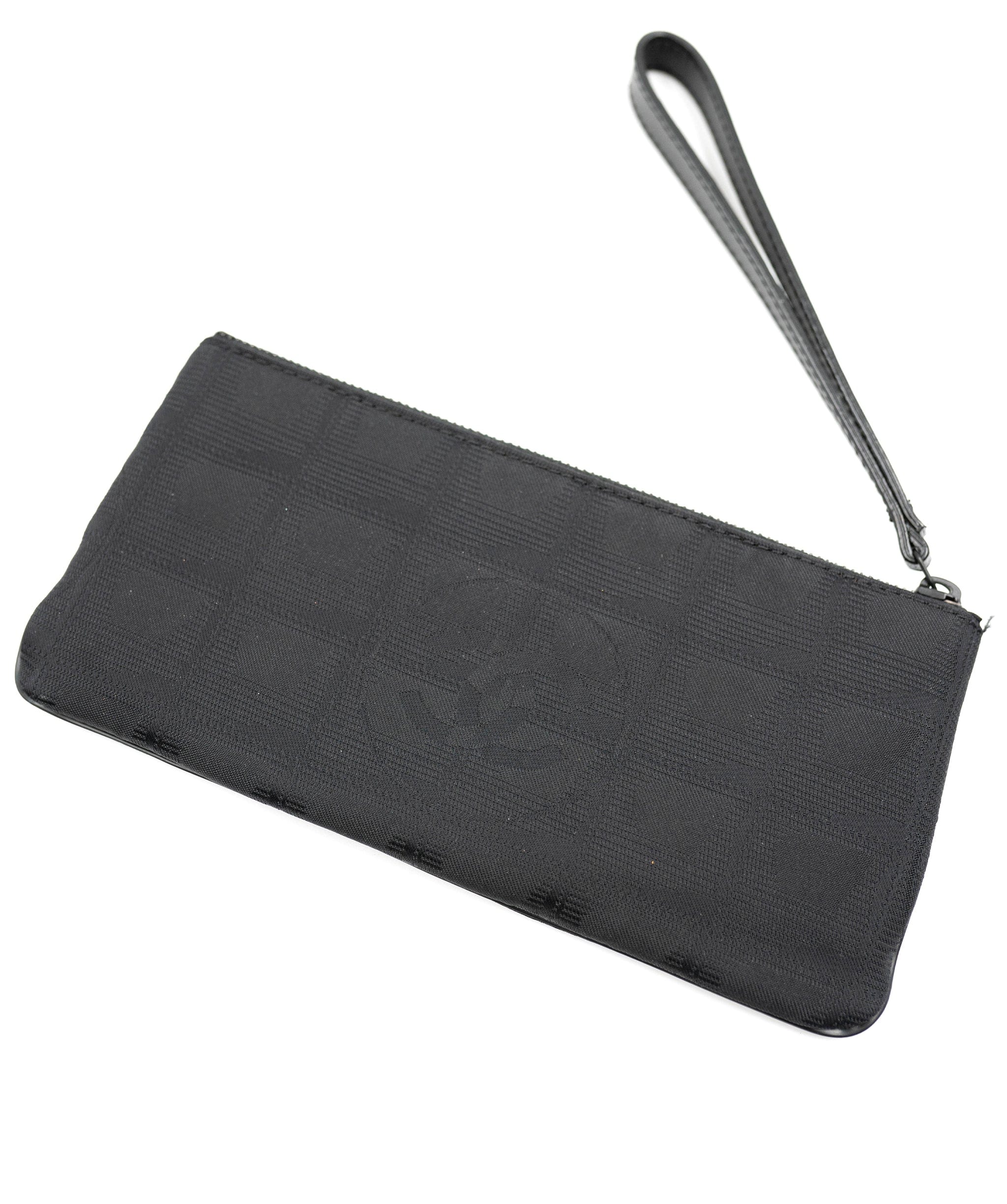 Chanel Chanel Black Nylon Sport Line Wristlet - AWC1402