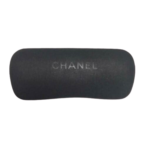 Chanel Chanel Black Sunglasses with Silver Plated Hardware