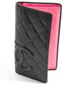 Chanel Chanel Blk Clfsk Cambonwallet Q6AIGH3PKB020