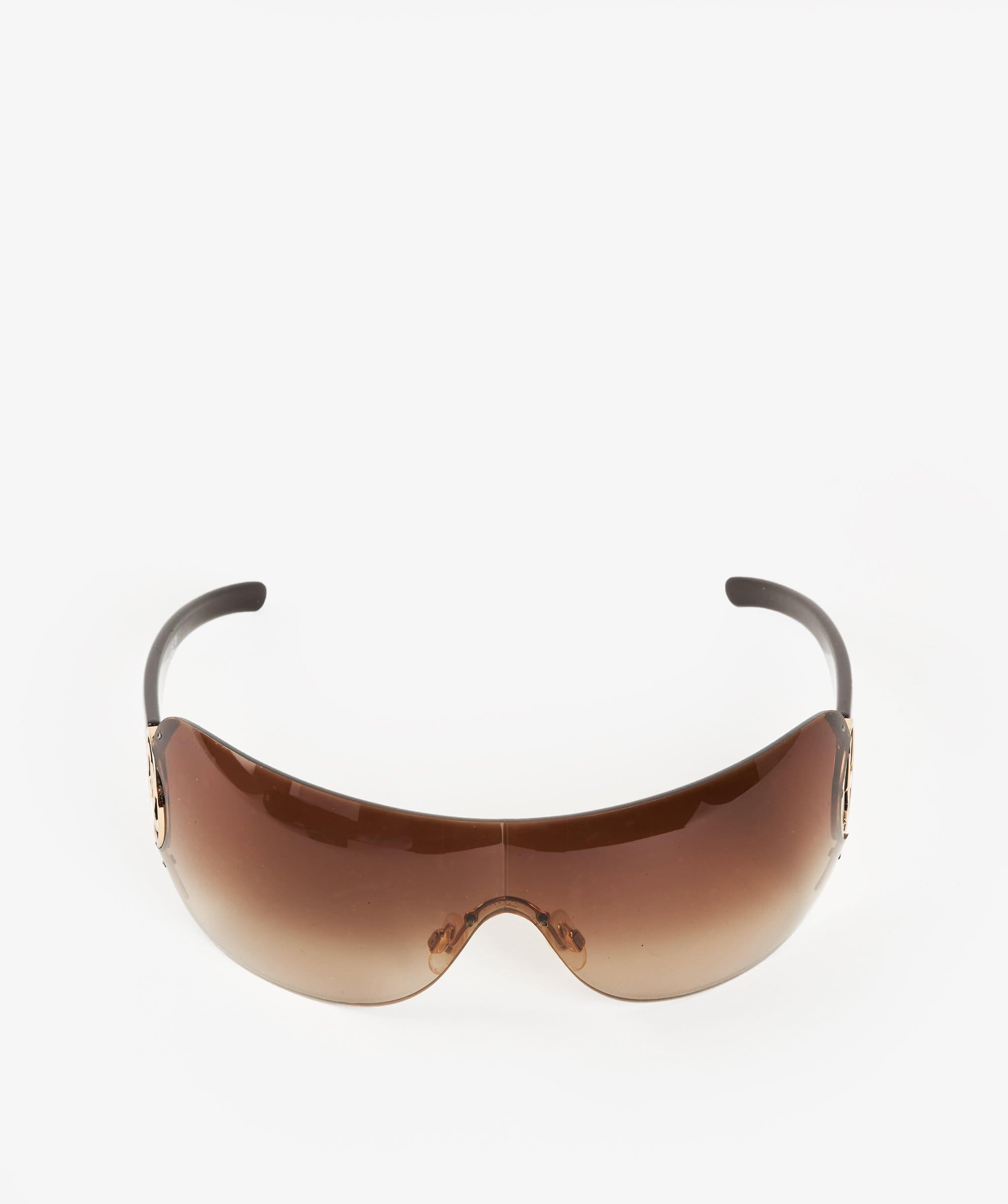 Chanel Chanel Brown Sunglasses CC