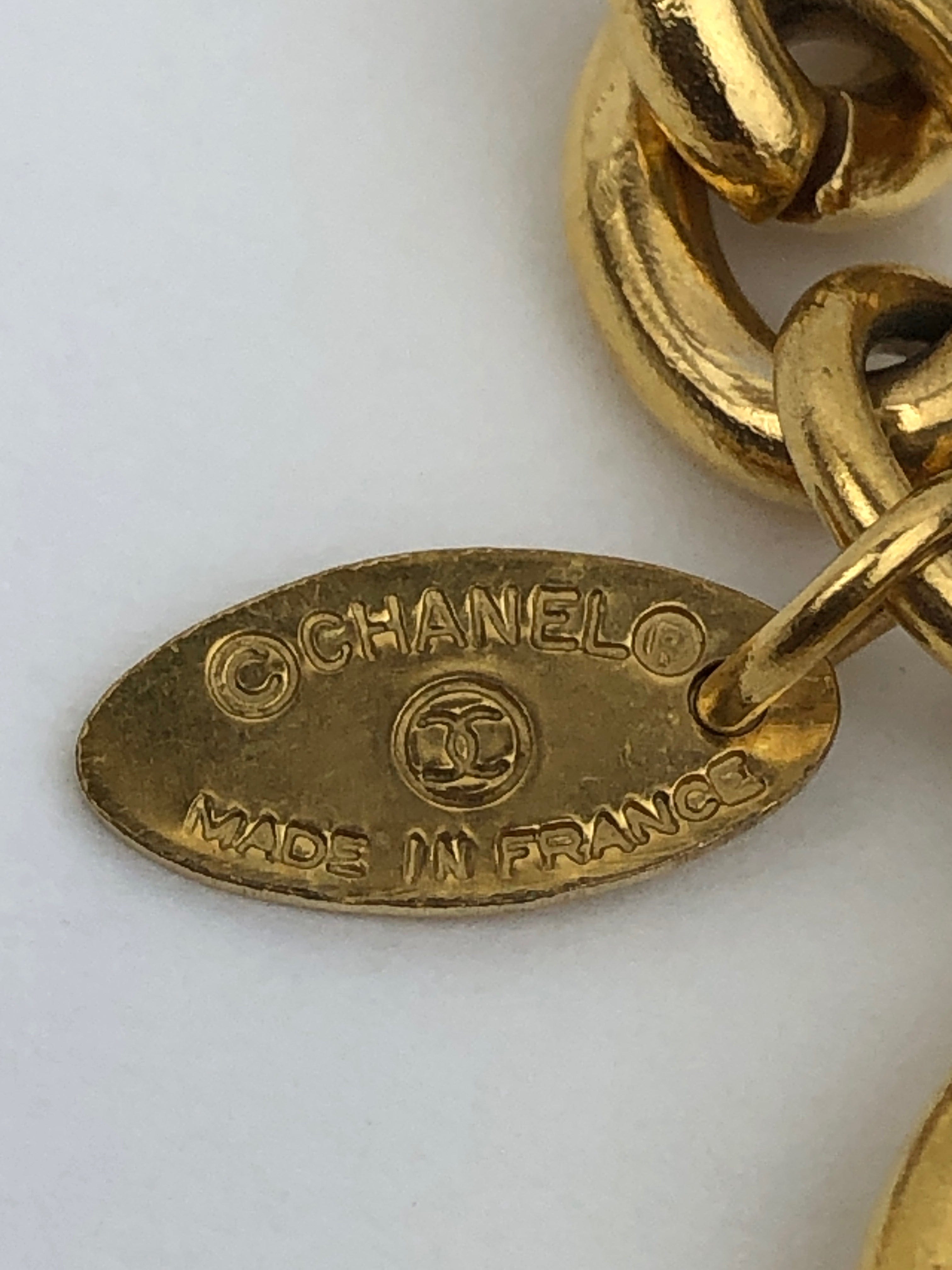 Chanel Chanel Cambon Gold Long Necklace PXL1693