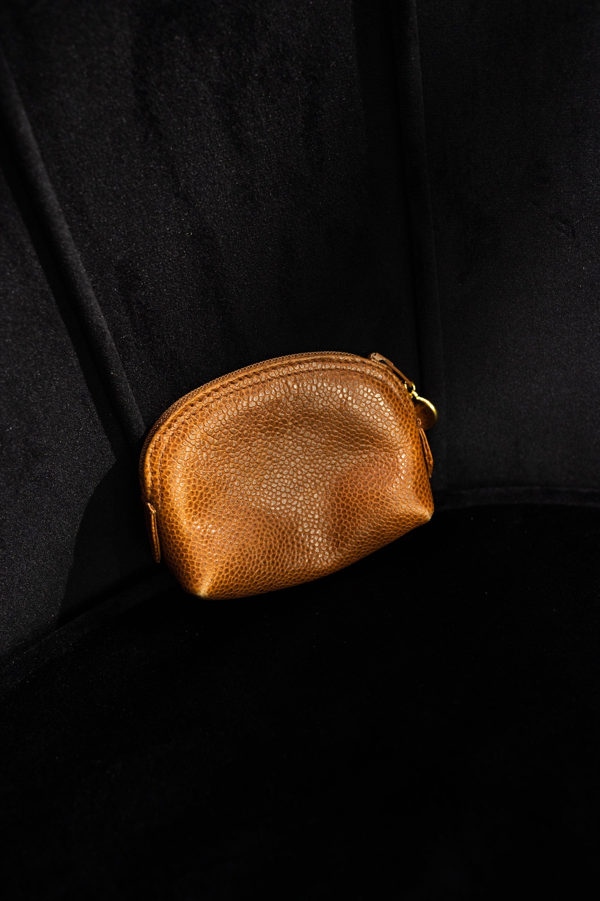 Chanel Chanel Caramel Caviar Coin Purse - AWL2823