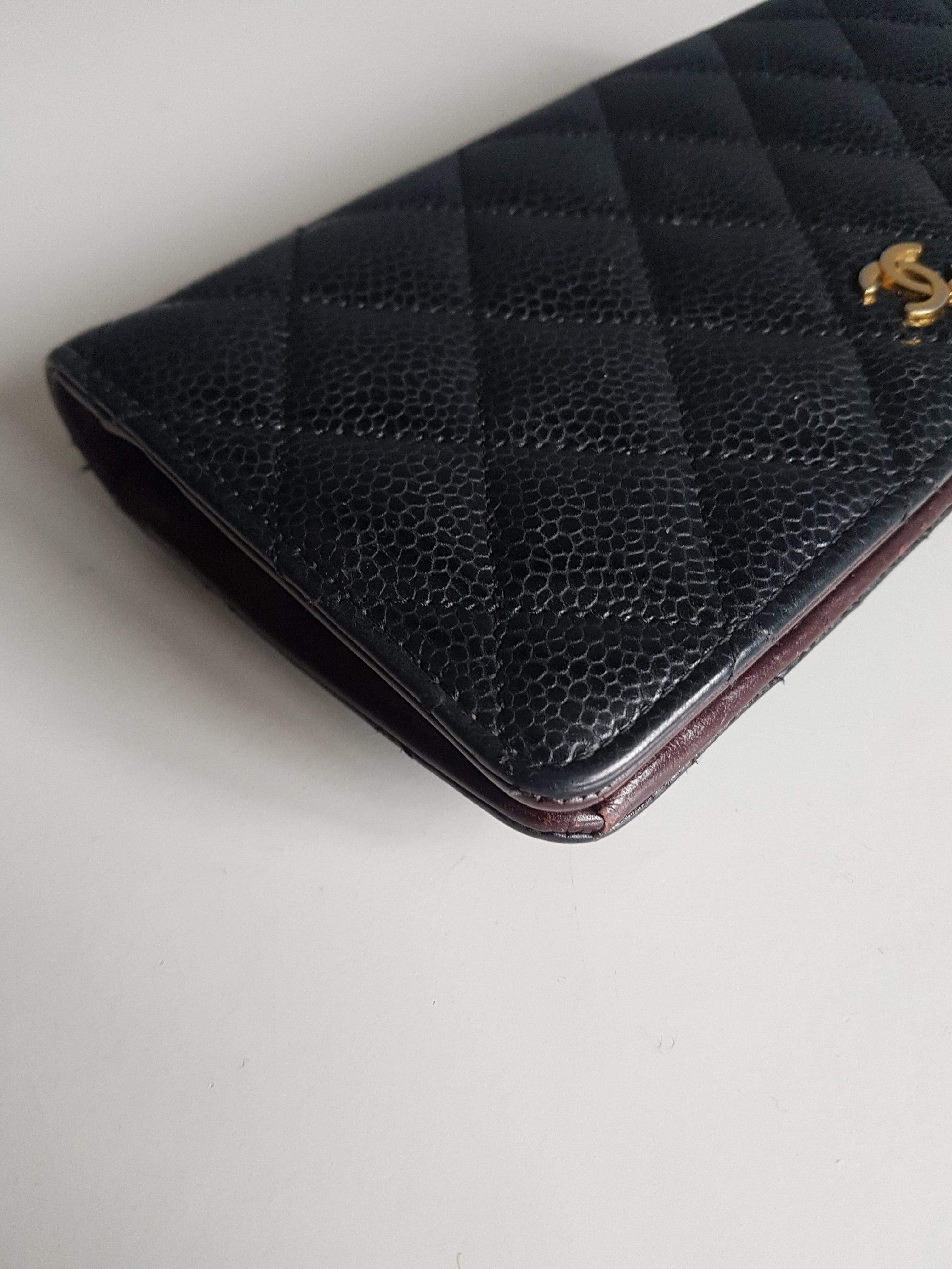 Chanel Chanel Caviar skin Long Wallet