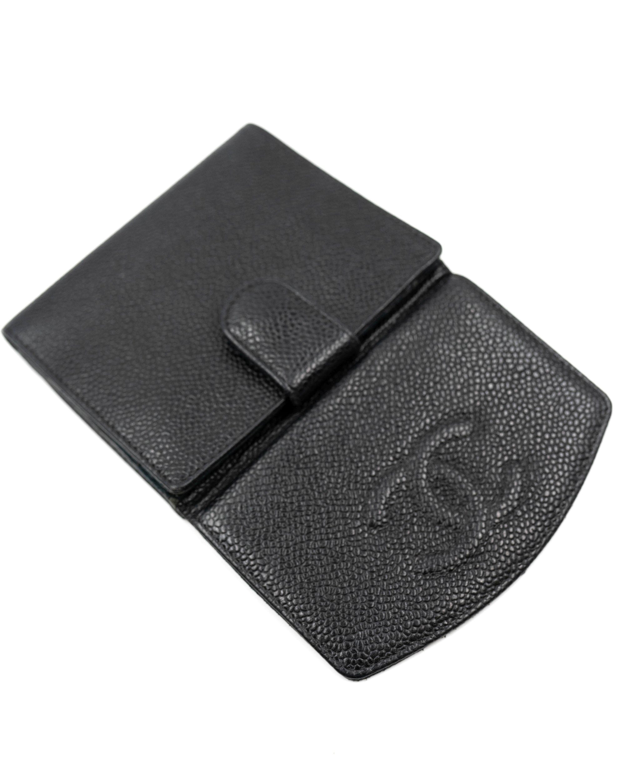 Chanel Chanel Caviar Skin Wallet with small embossed CC - AWL3564