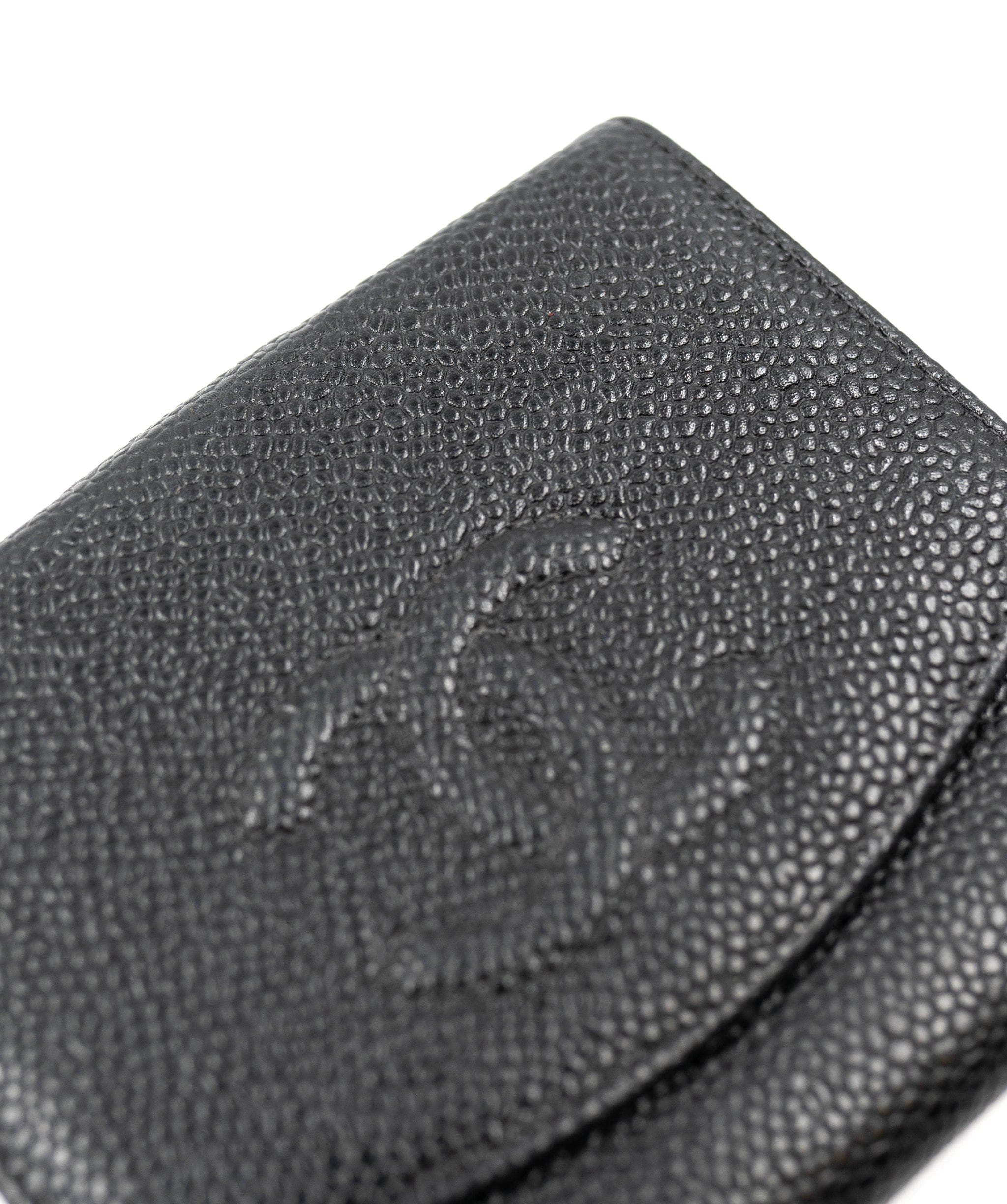 Chanel Chanel Caviar Skin Wallet with small embossed CC - AWL3564