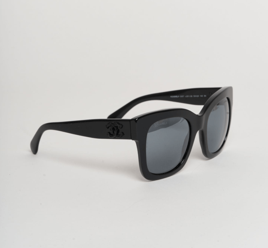 Chanel Chanel CC Black Sunglasses