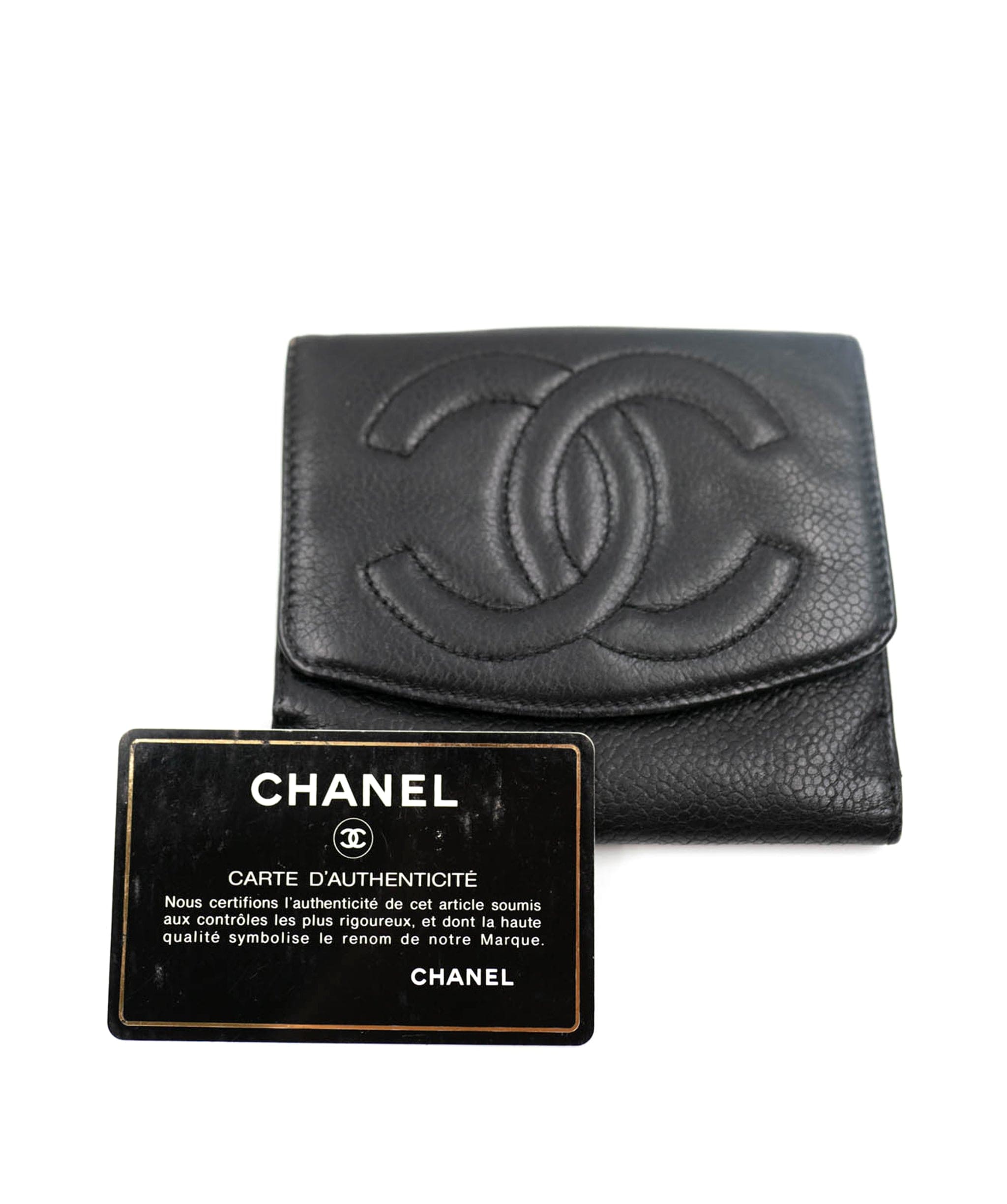 Chanel Chanel CC black Wallet   - AGL2074