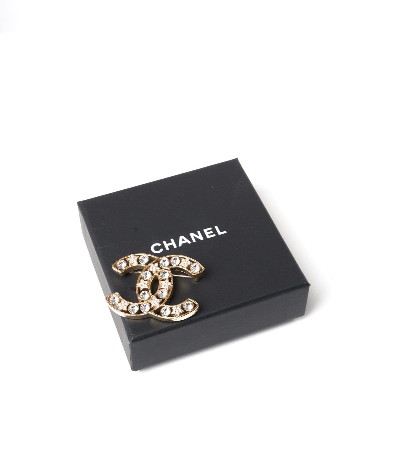 Chanel Chanel CC brooch with crystal stars and diamantes