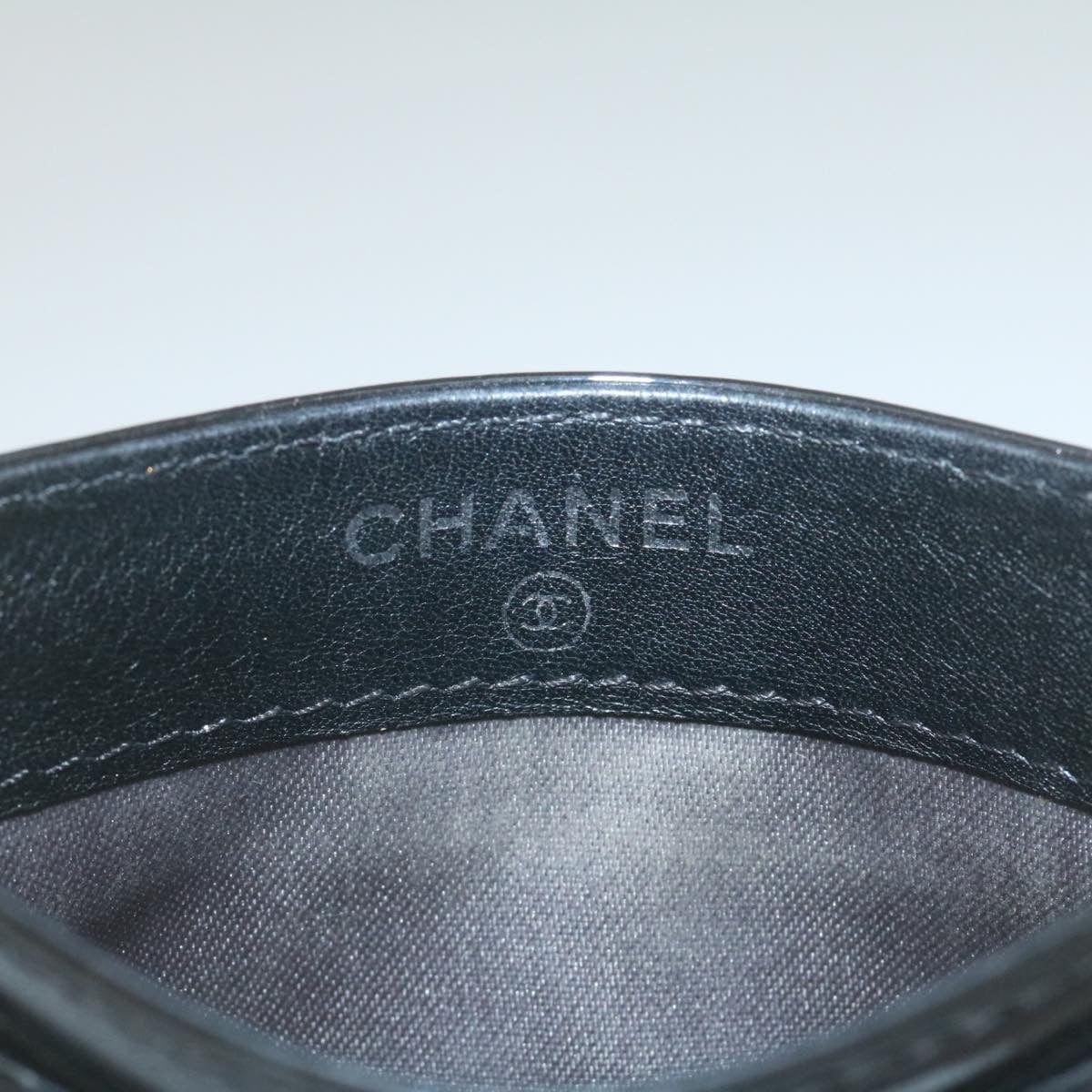 Chanel CHANEL CC Camellia Patent Leather Card Holder - AWL3504