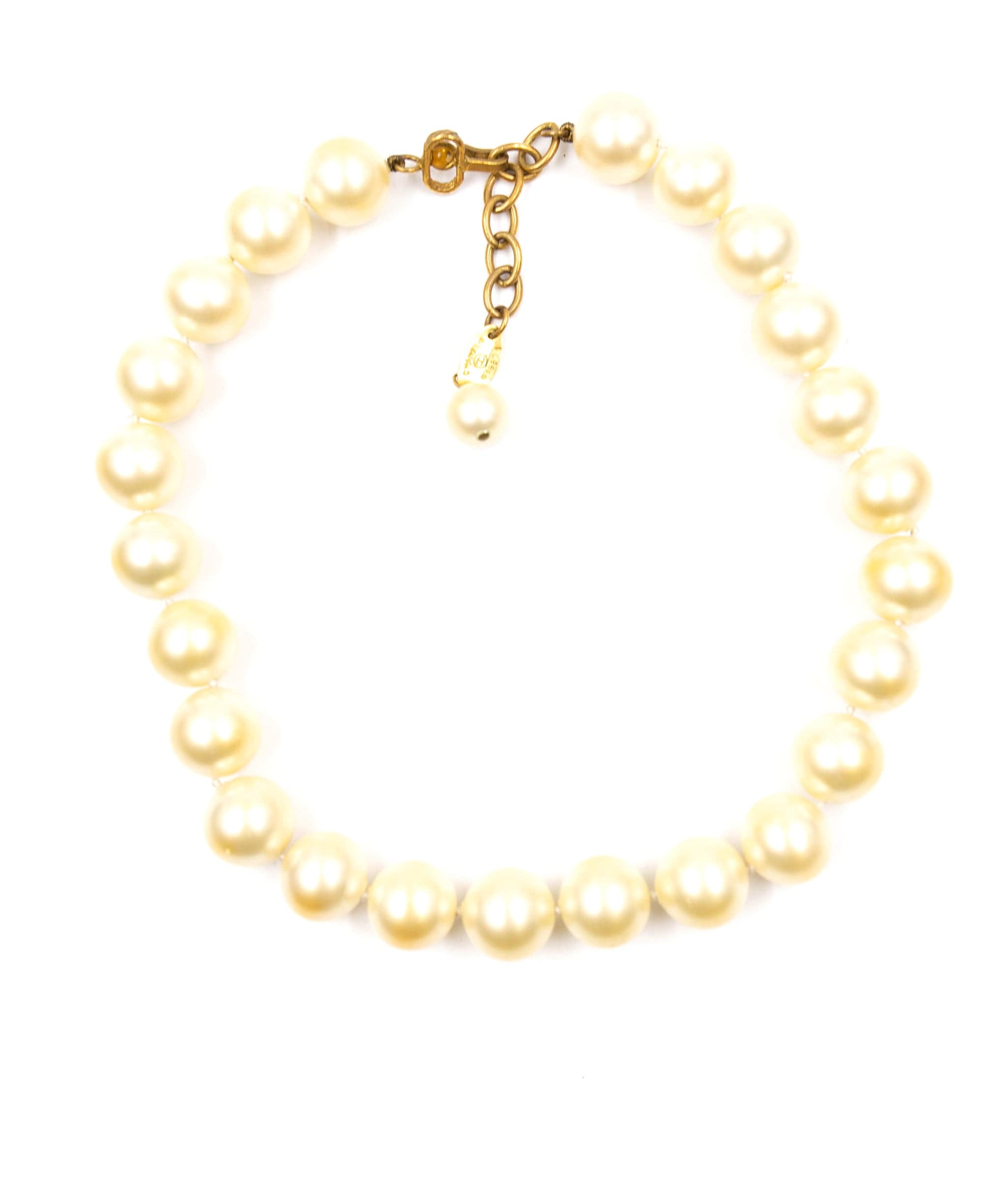 Chanel Chanel CC Charm Faux Pearl Bracelet - ASL2384