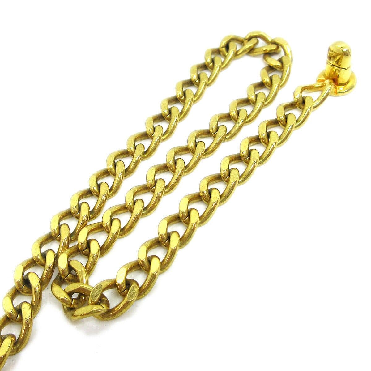 Chanel Chanel CC Charm Turnlock Gold Chain - ASL1850