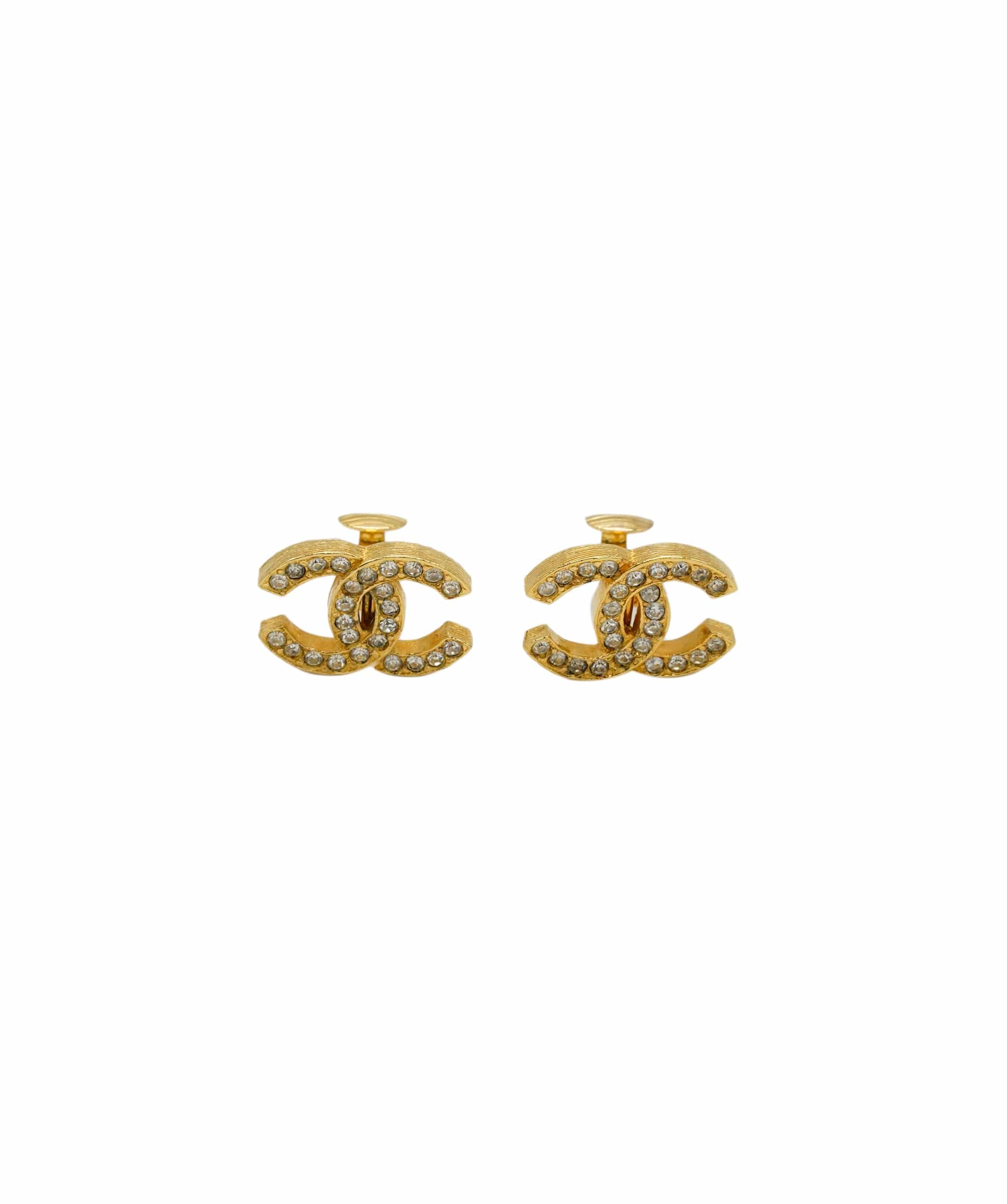 Chanel Chanel CC Crystal Turnlock earrings AWL4432