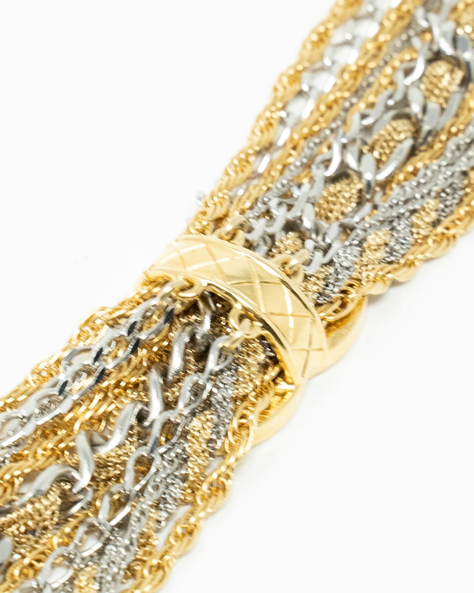 Chanel Chanel CC Gold & Silver Bracelet - AGL1884