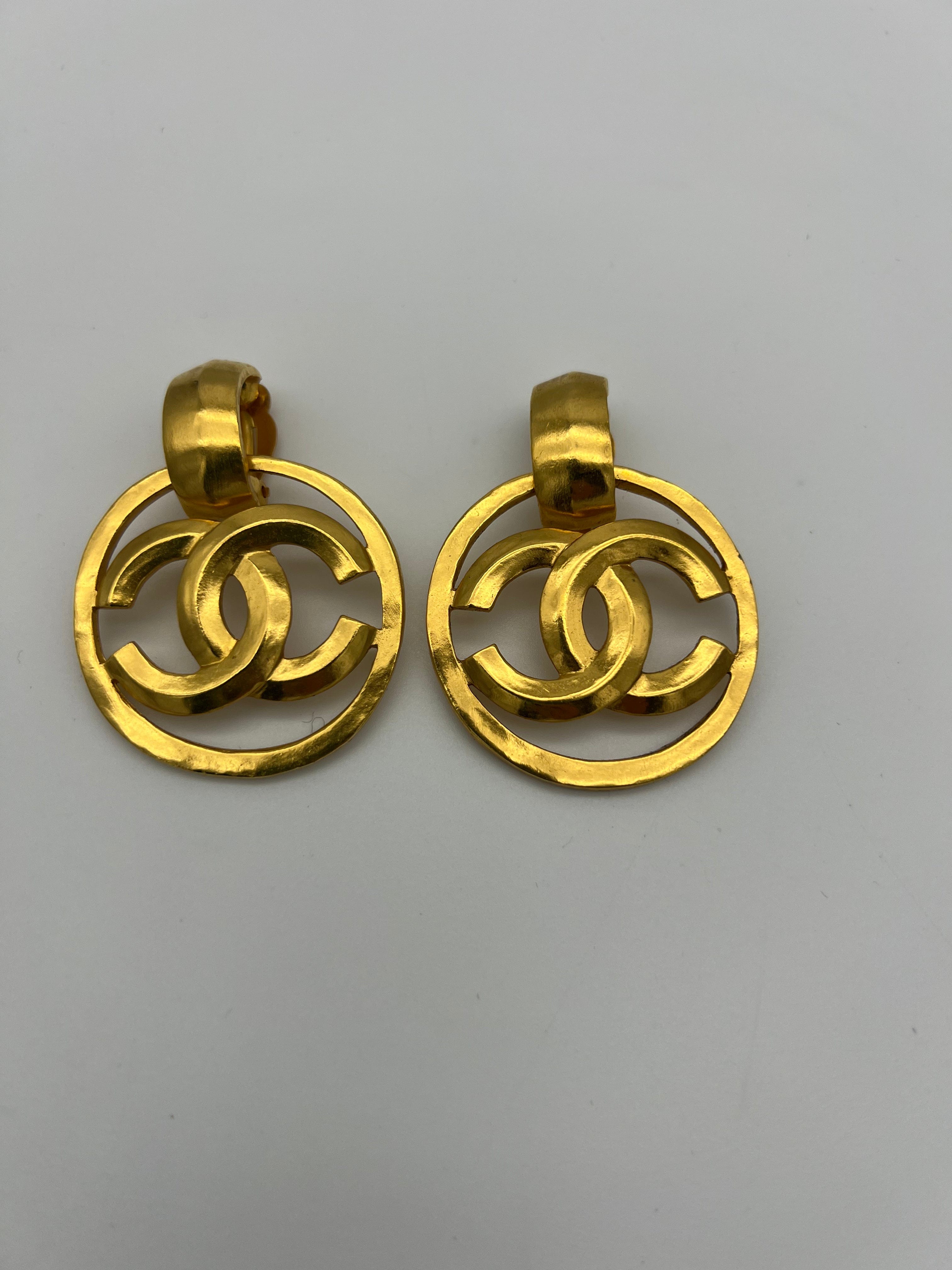 Chanel Chanel CC Liz Taylor Earrings ASL4047