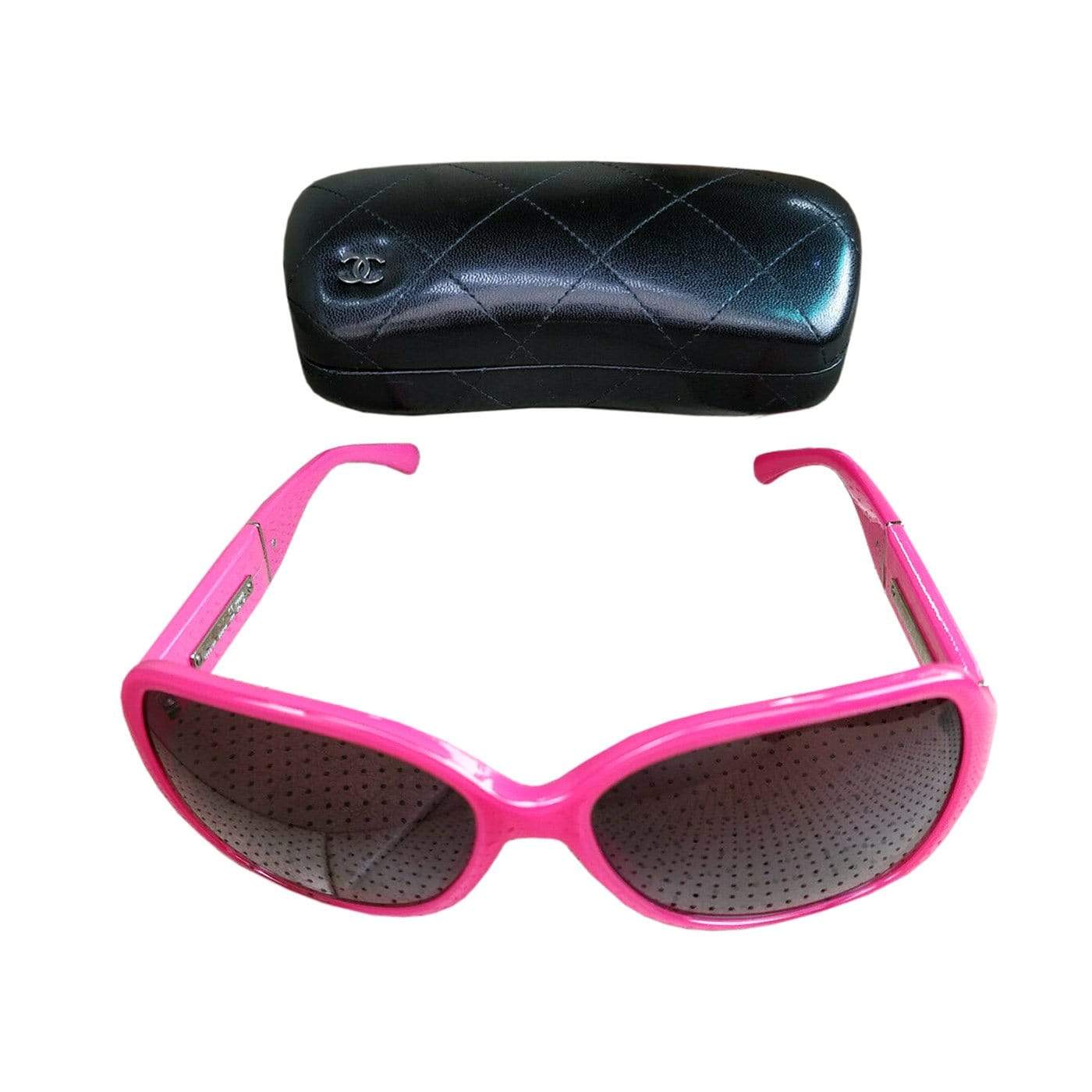 Chanel Chanel CC Pink Frame Sunglasses