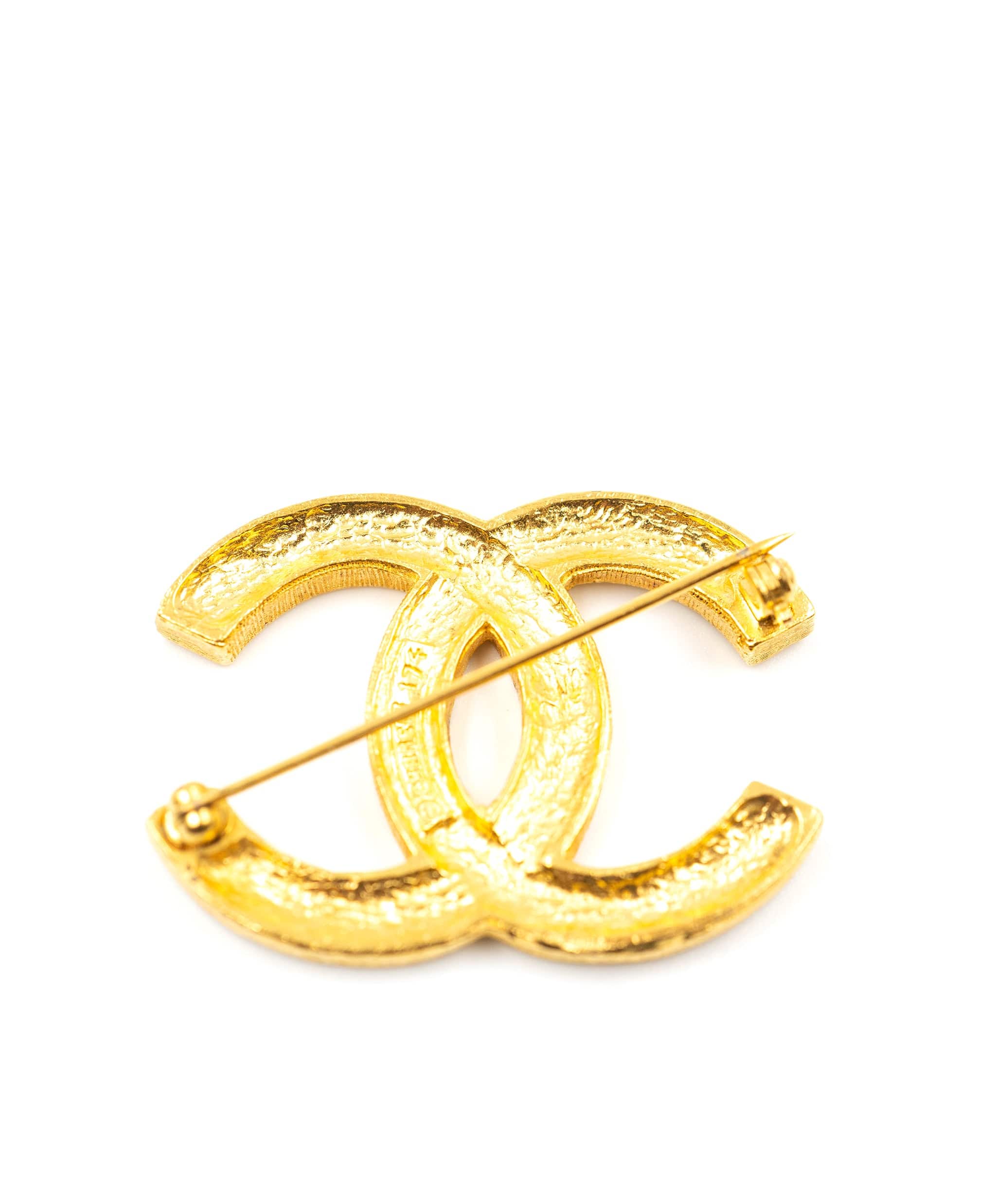 Chanel Chanel CC Rhinestone Brooch ASL3364