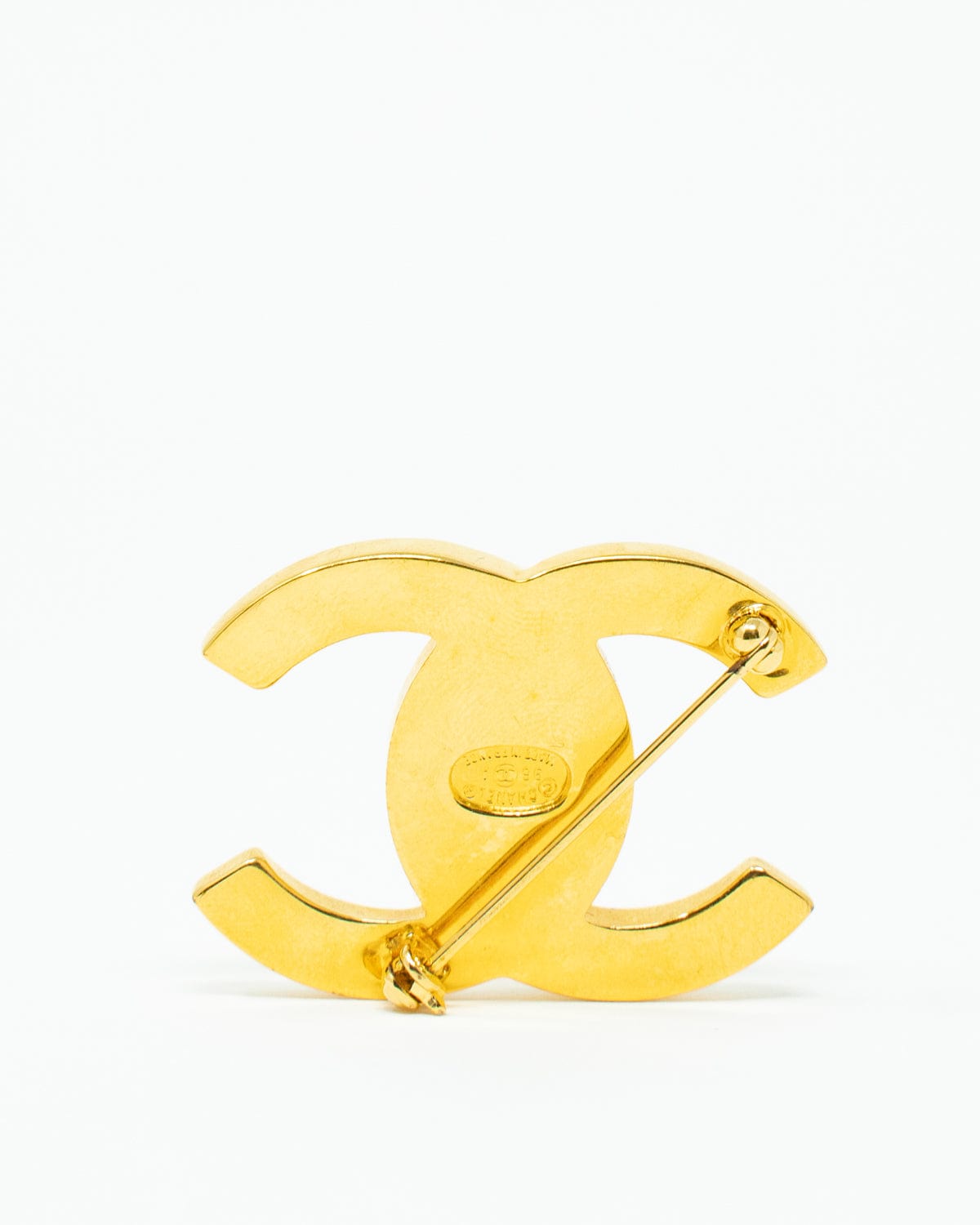 Chanel Chanel CC Turnstile Lock Brooch -ADL2014