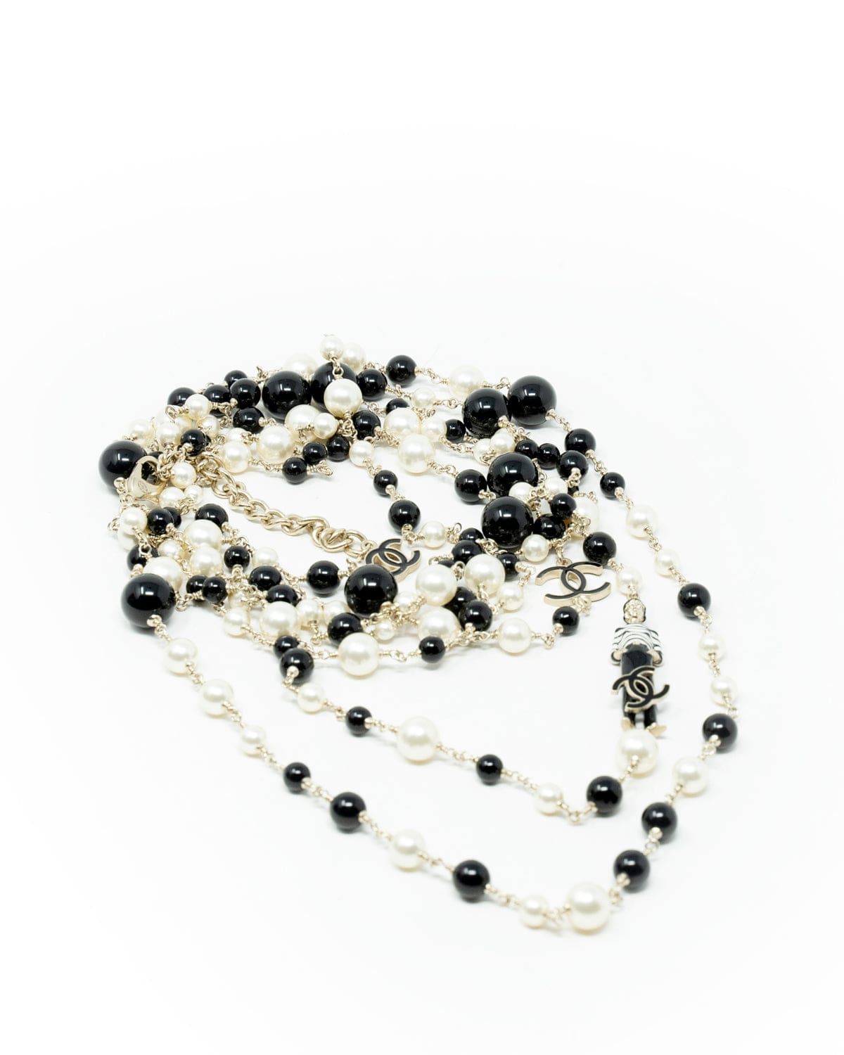 Chanel Chanel Chain Pearl Necklace - ADL1809