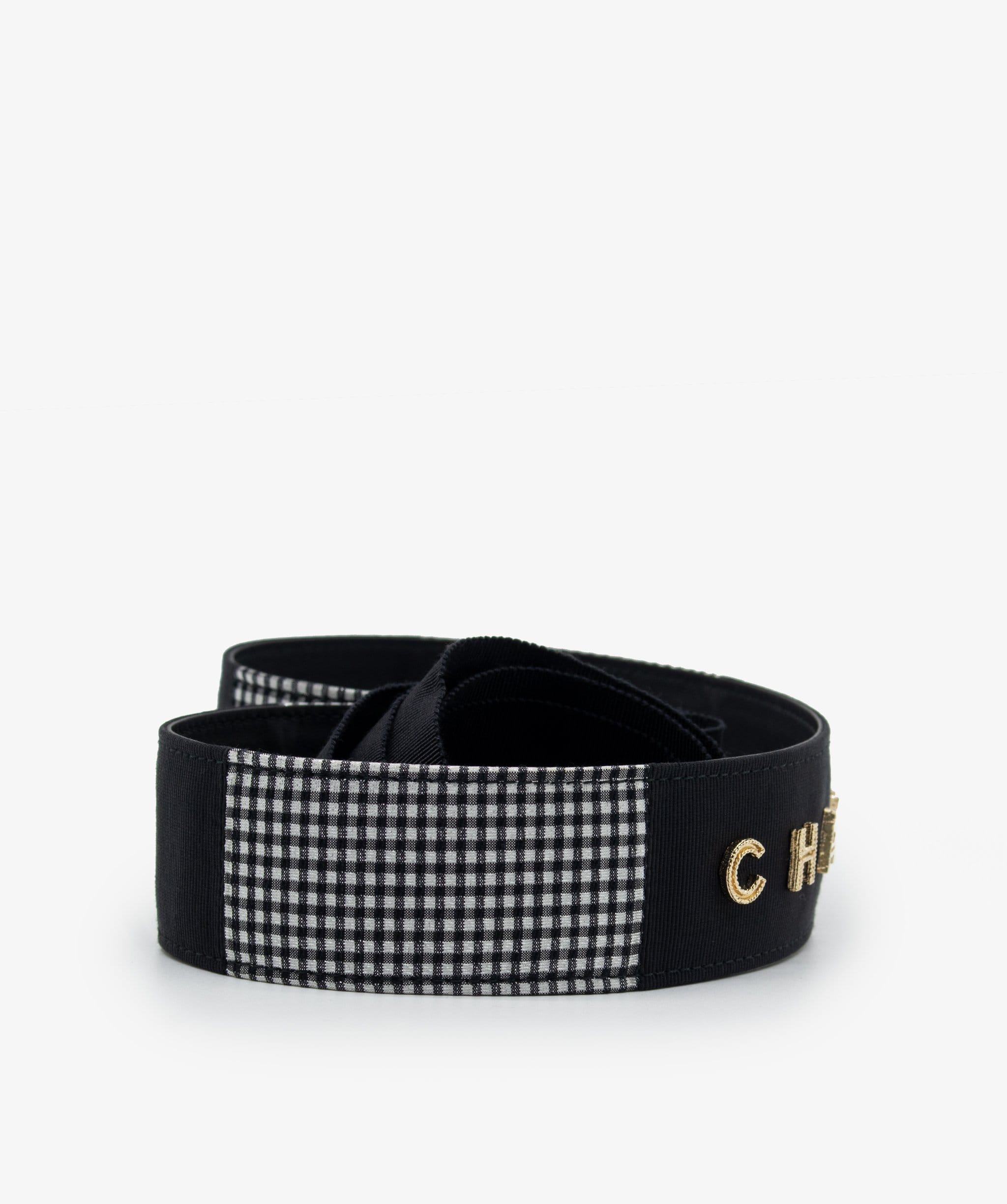 Chanel Chanel Cloth Black Belt