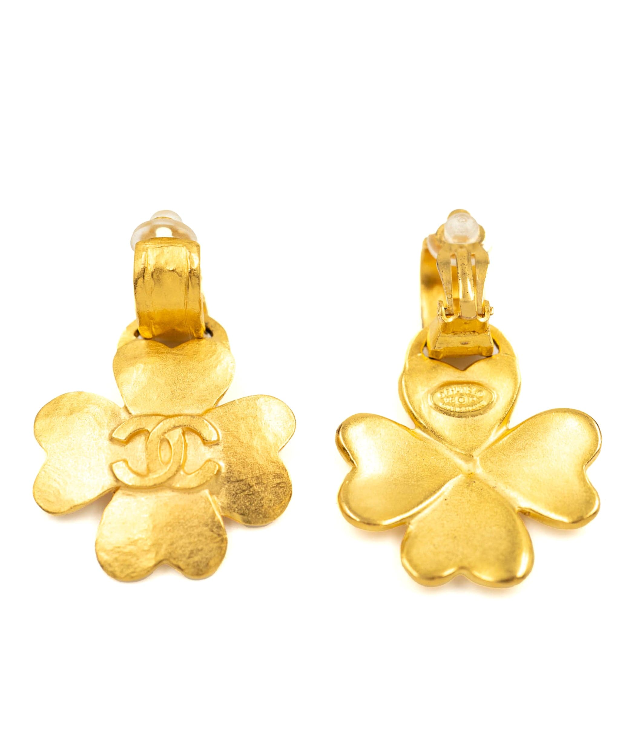 Chanel Chanel clover earrings UKL1023