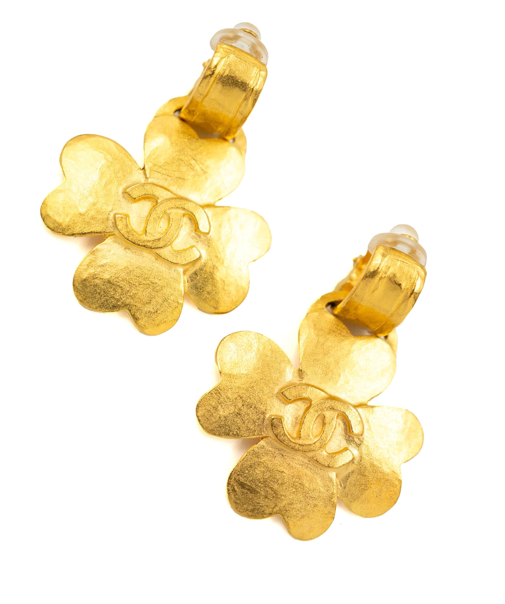 Chanel Chanel clover earrings UKL1023