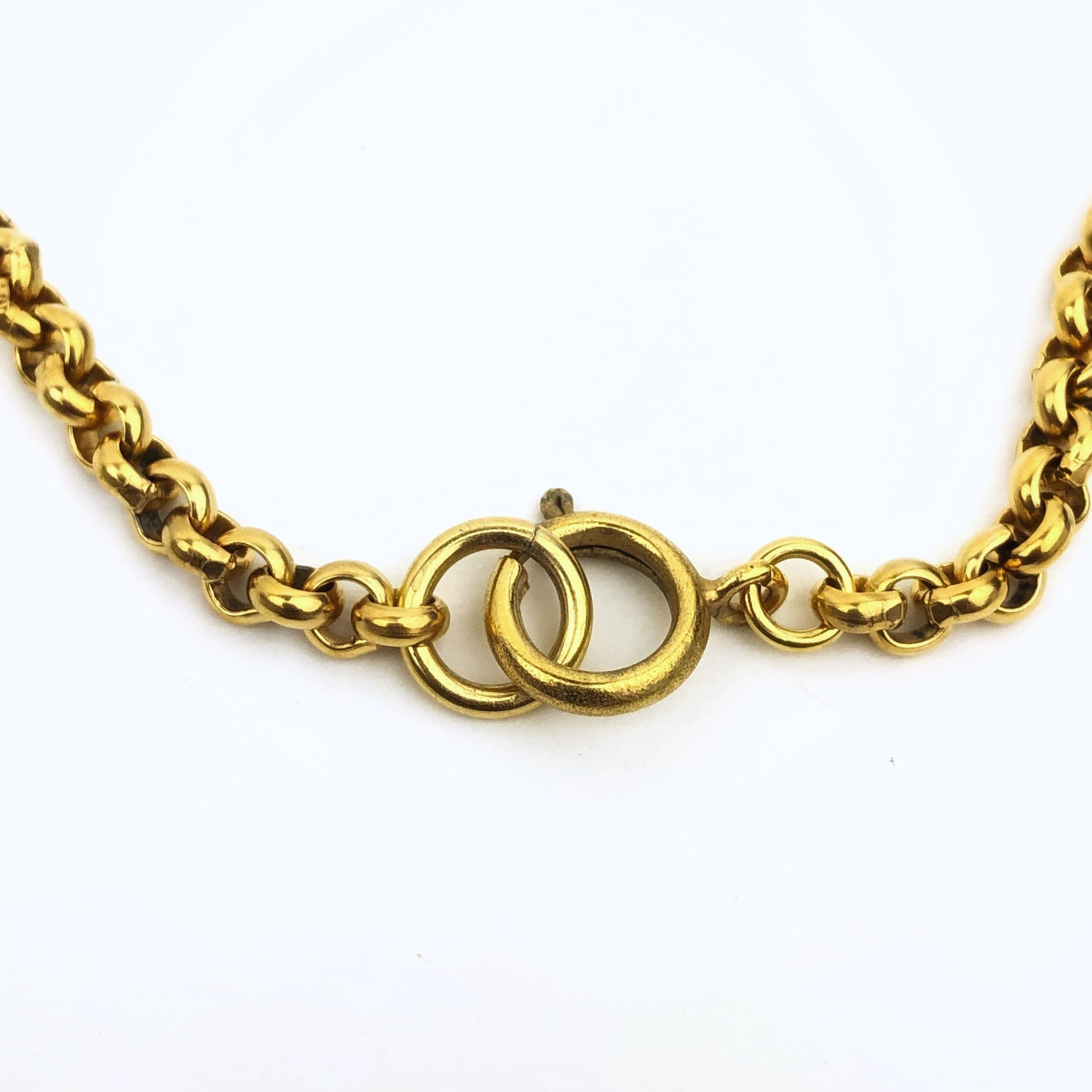 Chanel Chanel Coco Heart Gold Long Necklace PXL1694