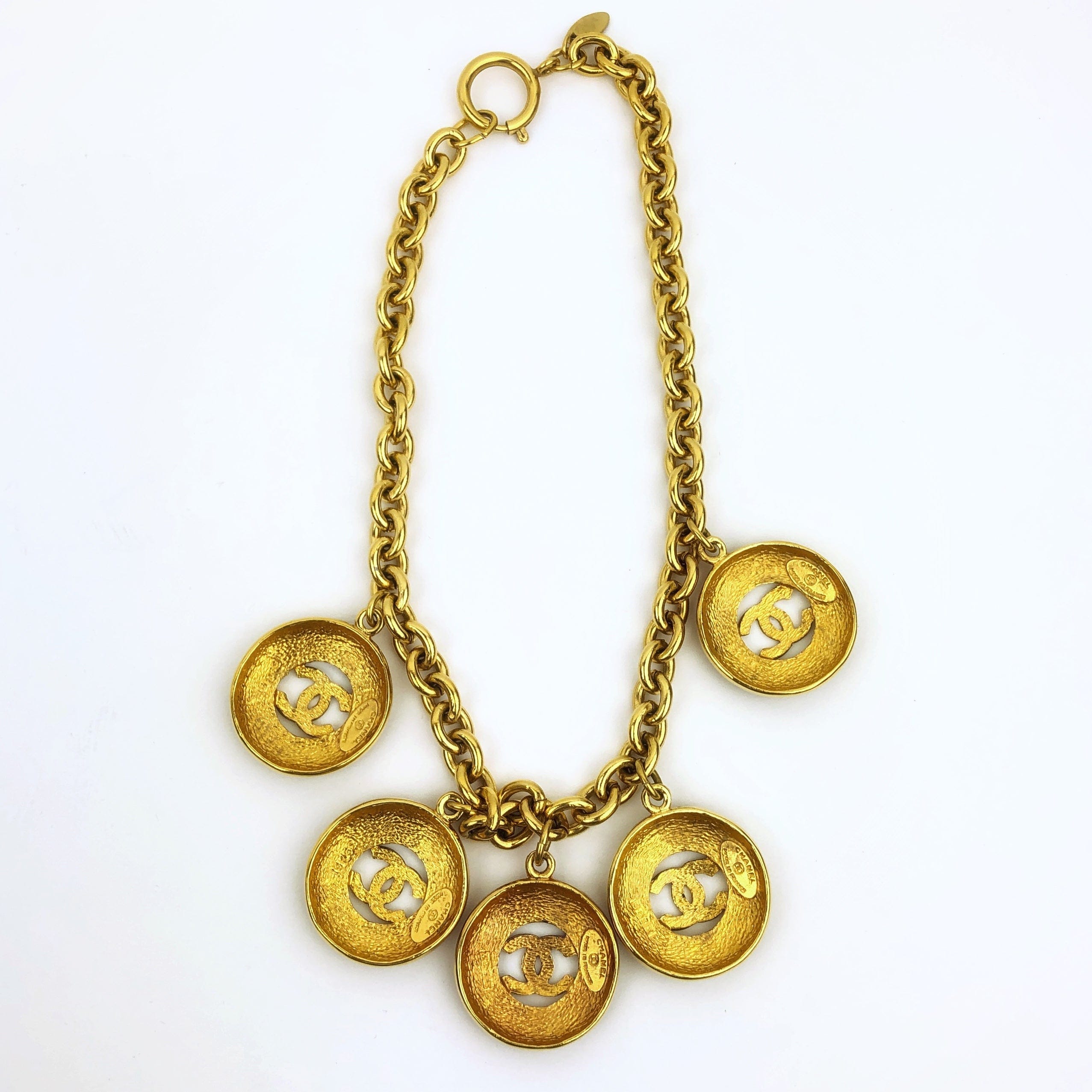 Chanel Chanel Coco Mark 5p Necklace PXL1678