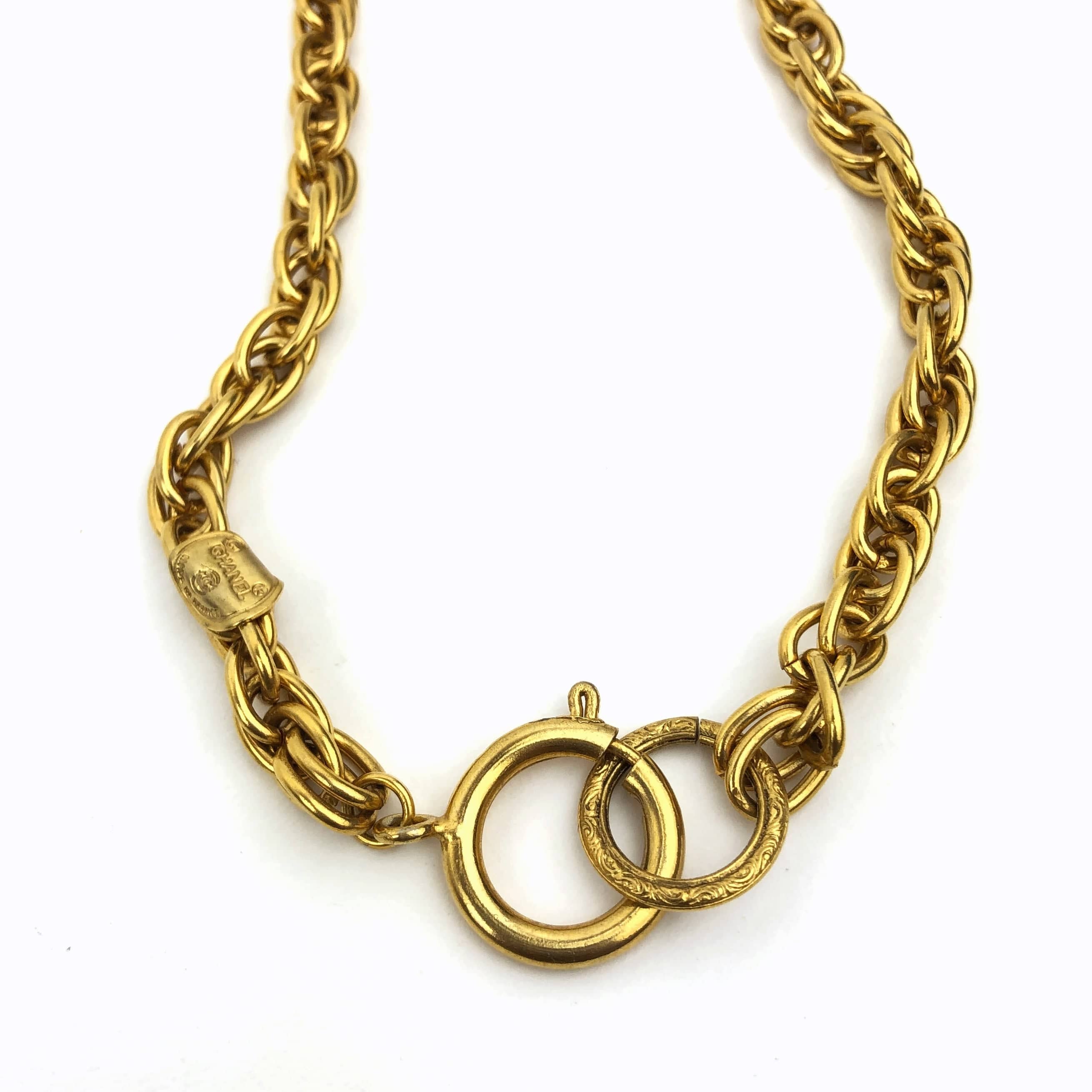 Chanel Chanel Coco Medal Long Necklace PXL1676