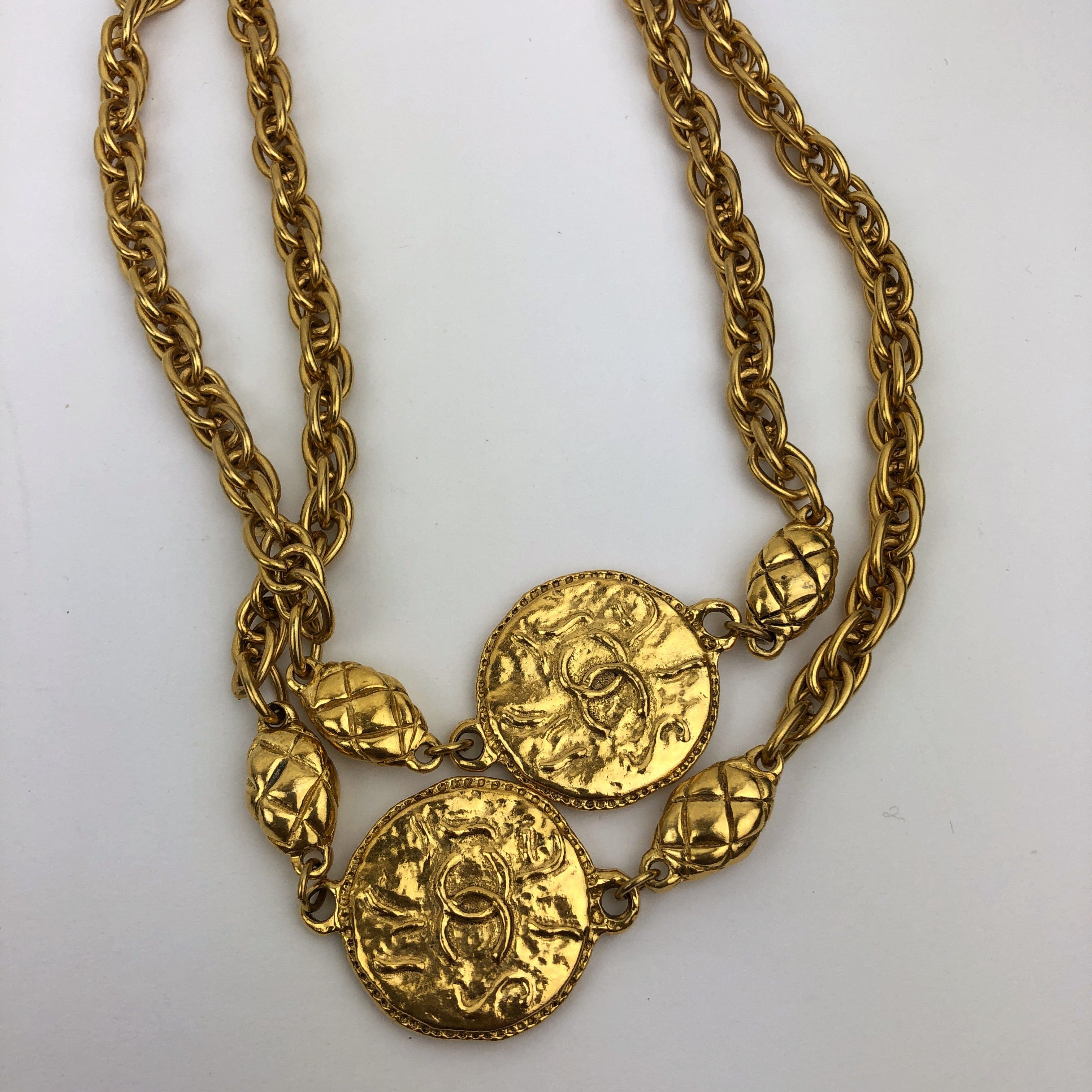 Chanel Chanel Coco Medal Long Necklace PXL1676