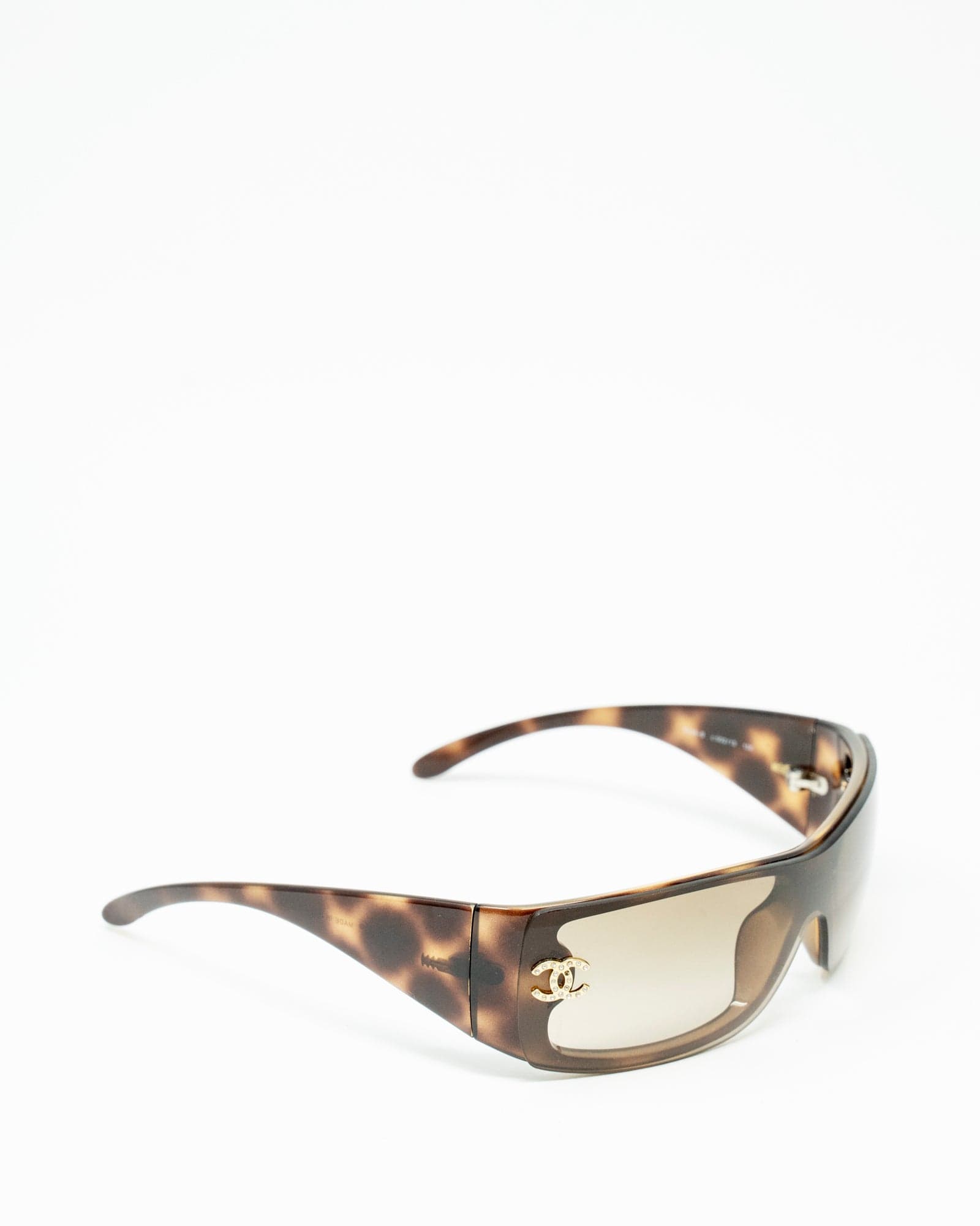 Chanel Chanel Diamante CC Tortoishelle Sunglasses - AGL1945