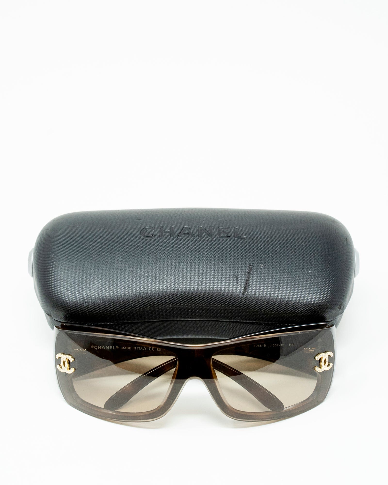 Chanel Chanel Diamante CC Tortoishelle Sunglasses - AGL1945