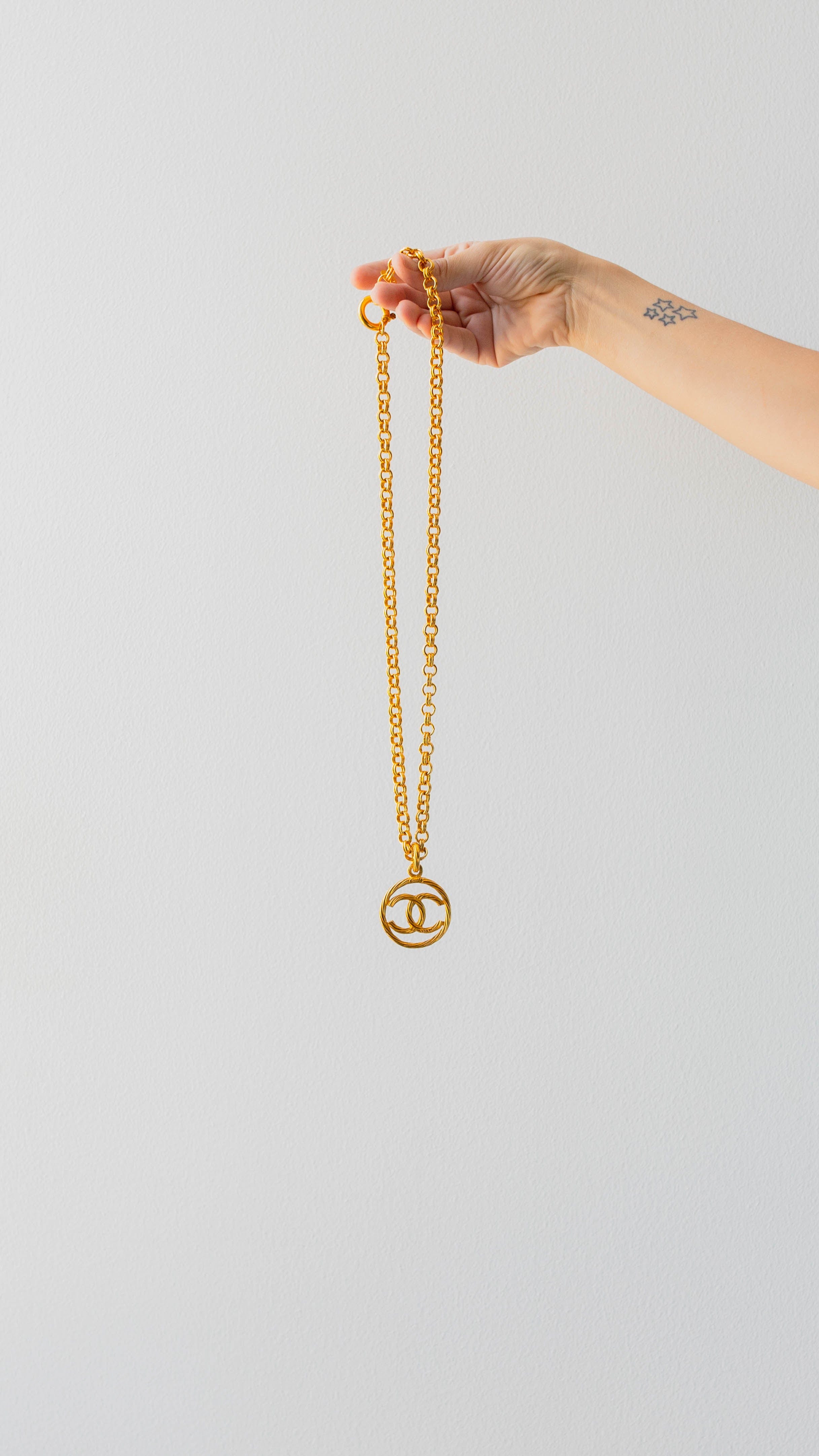 Chanel Chanel Encircled CC Long Bijoux Chain Necklace ASL3298