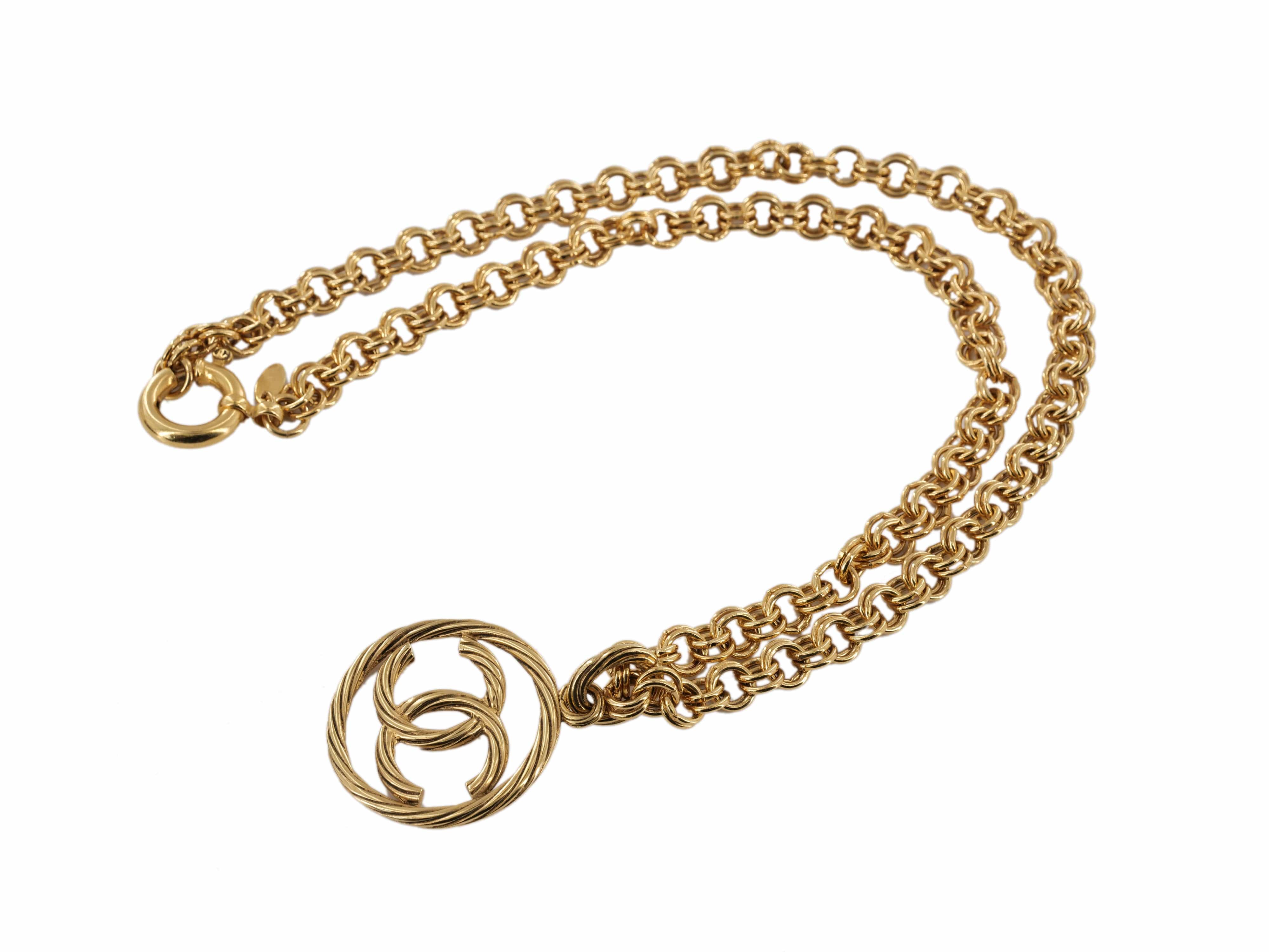 Chanel Chanel Encircled CC Long Bijoux Chain Necklace ASL3298