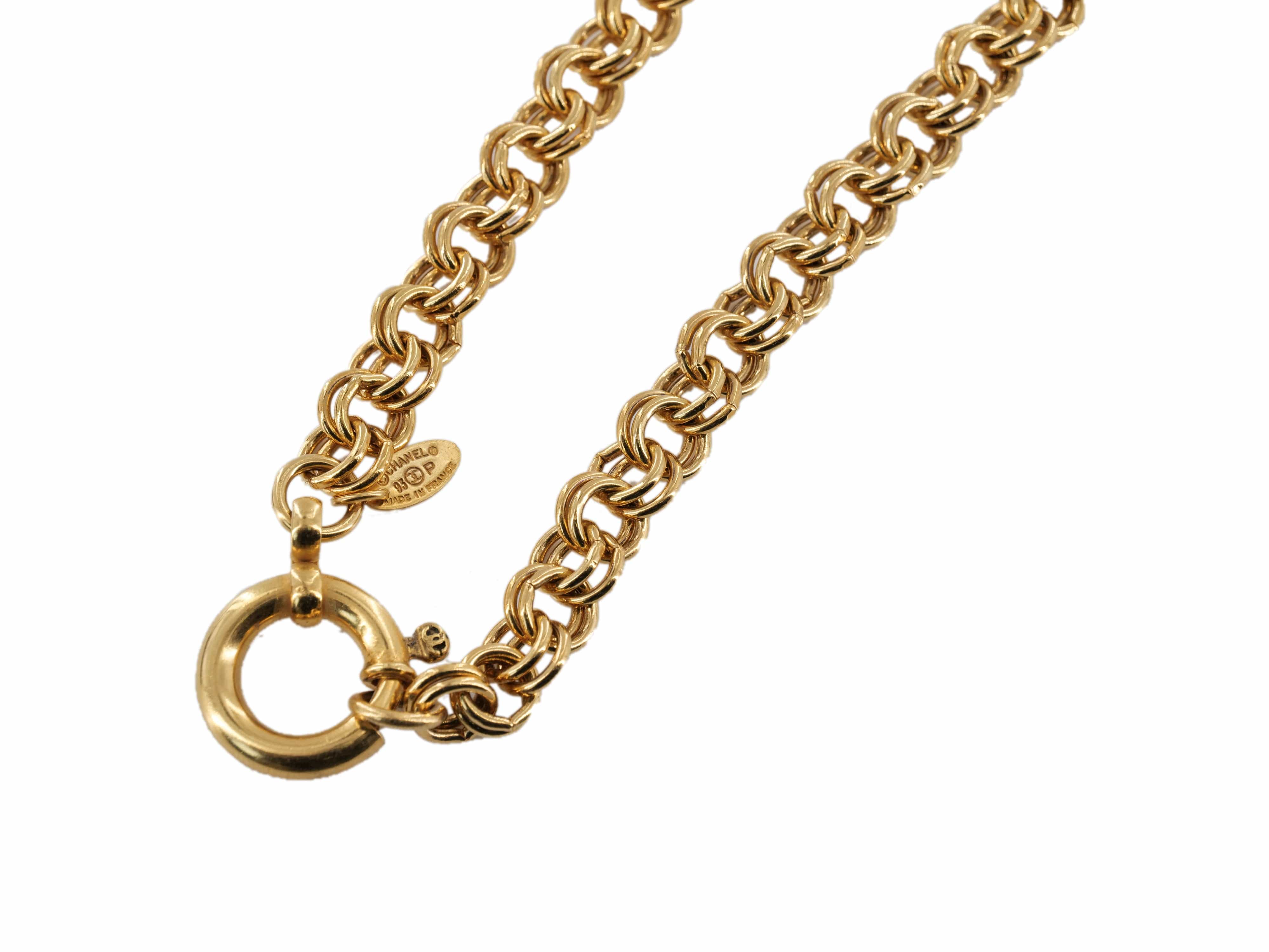 Chanel Chanel Encircled CC Long Bijoux Chain Necklace ASL3298