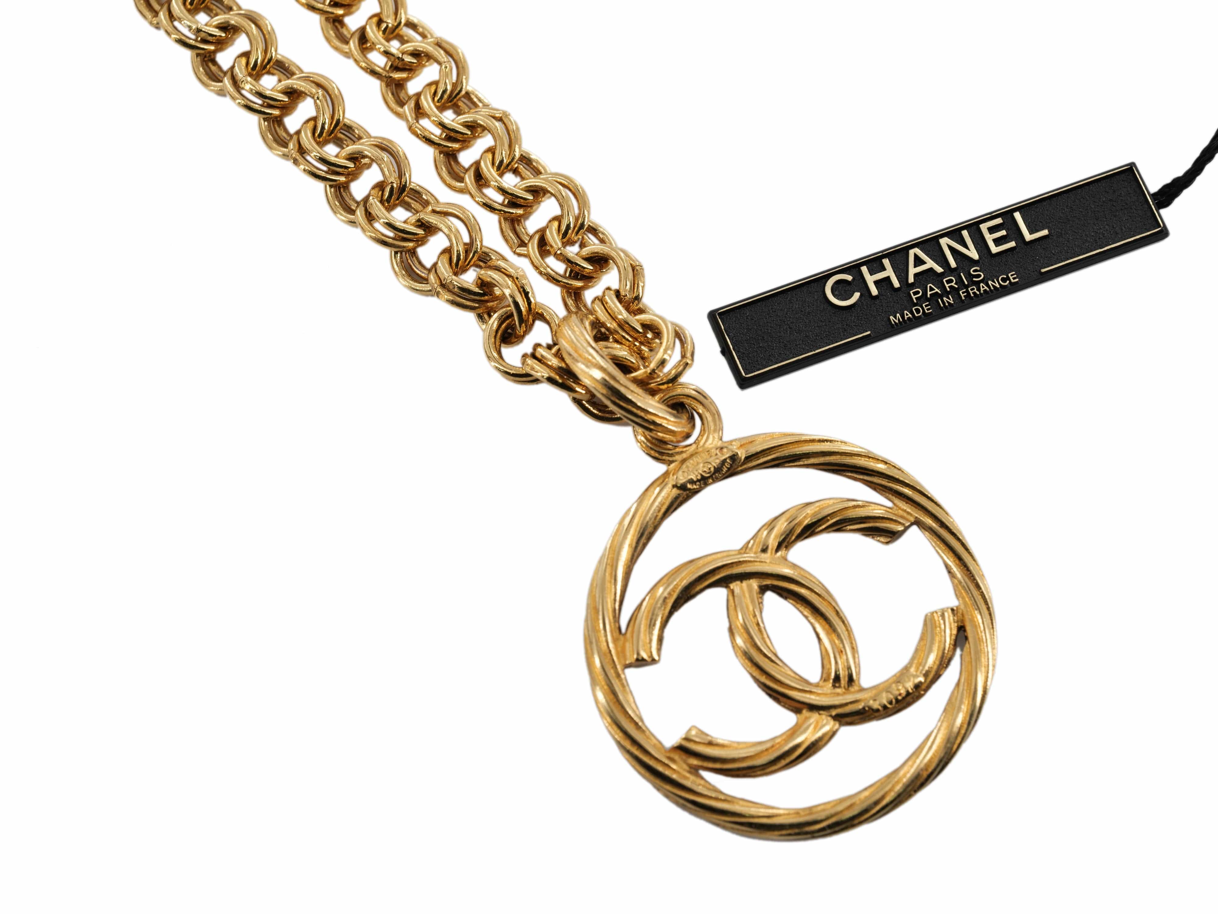 Chanel Chanel Encircled CC Long Bijoux Chain Necklace ASL3298