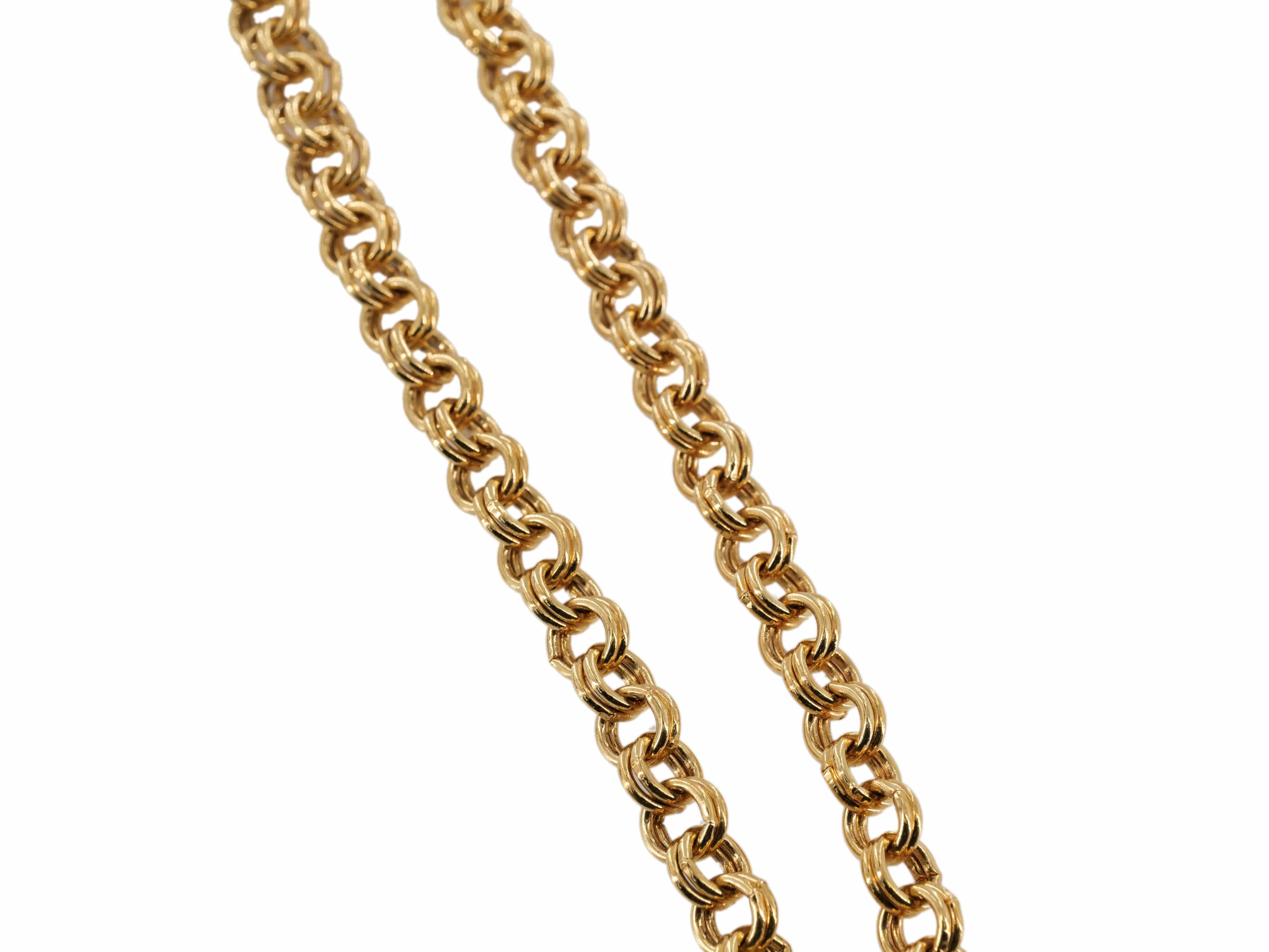 Chanel Chanel Encircled CC Long Bijoux Chain Necklace ASL3298