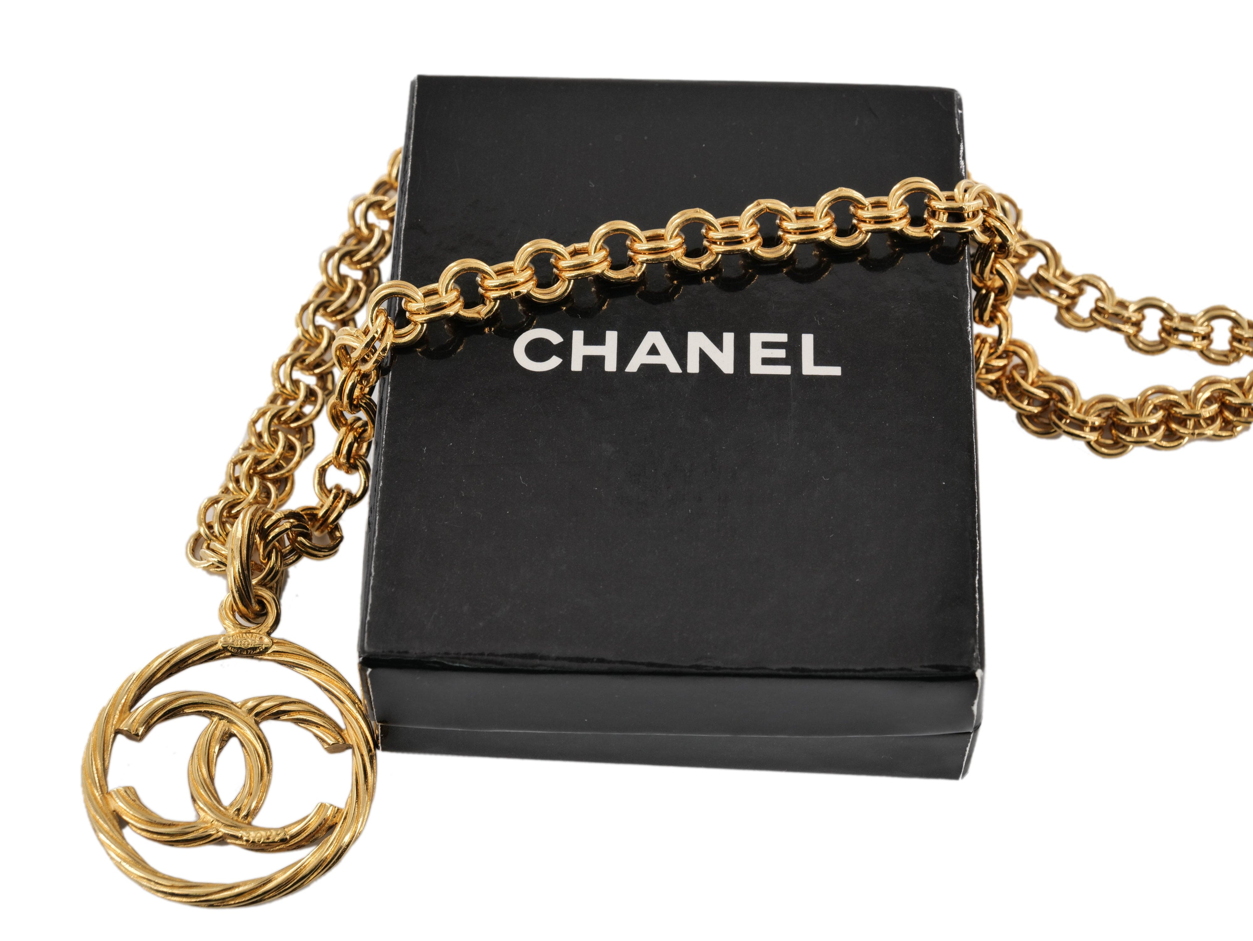 Chanel Chanel Encircled CC Long Bijoux Chain Necklace ASL3298