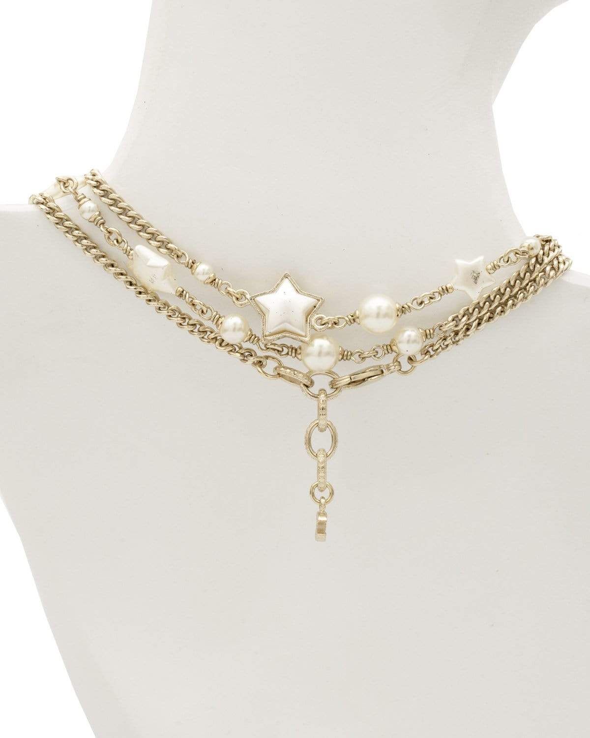 Chanel Chanel Faux Pearl and star long necklace A17B - AWL1868