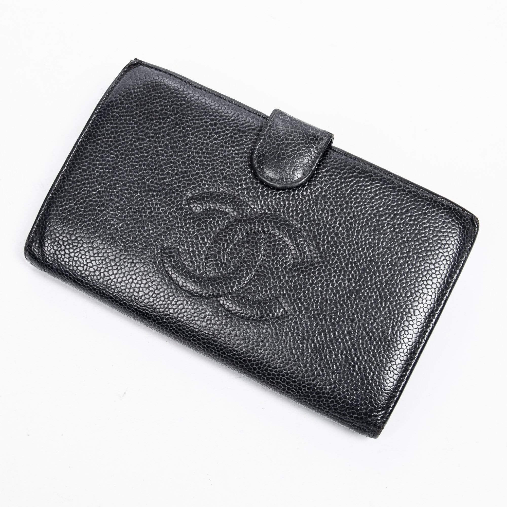 Chanel Chanel Font Logo Long Bi-Fold Wallet - AWL1271