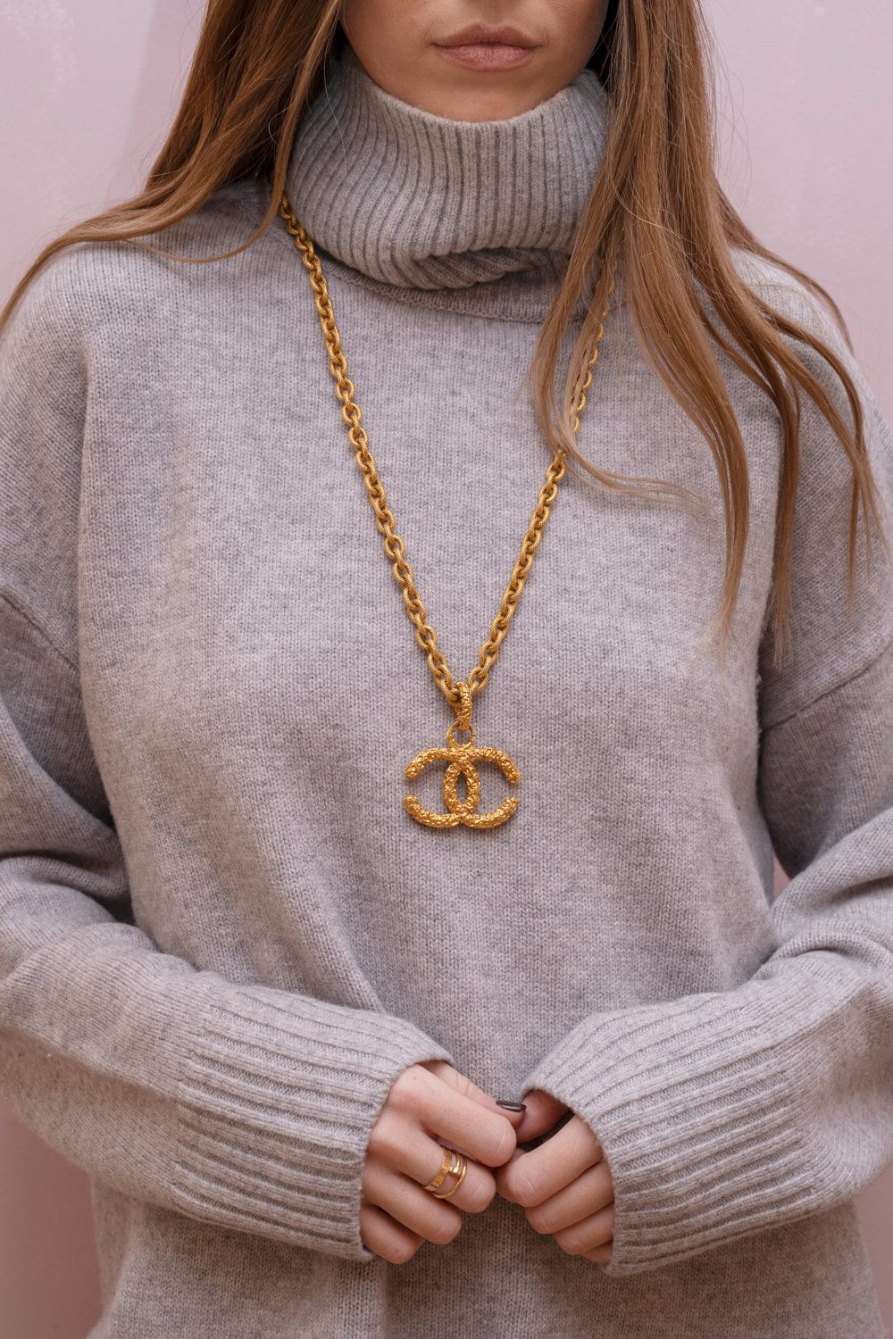 Chanel Chanel Gold CC Chain Necklace - AGL1670