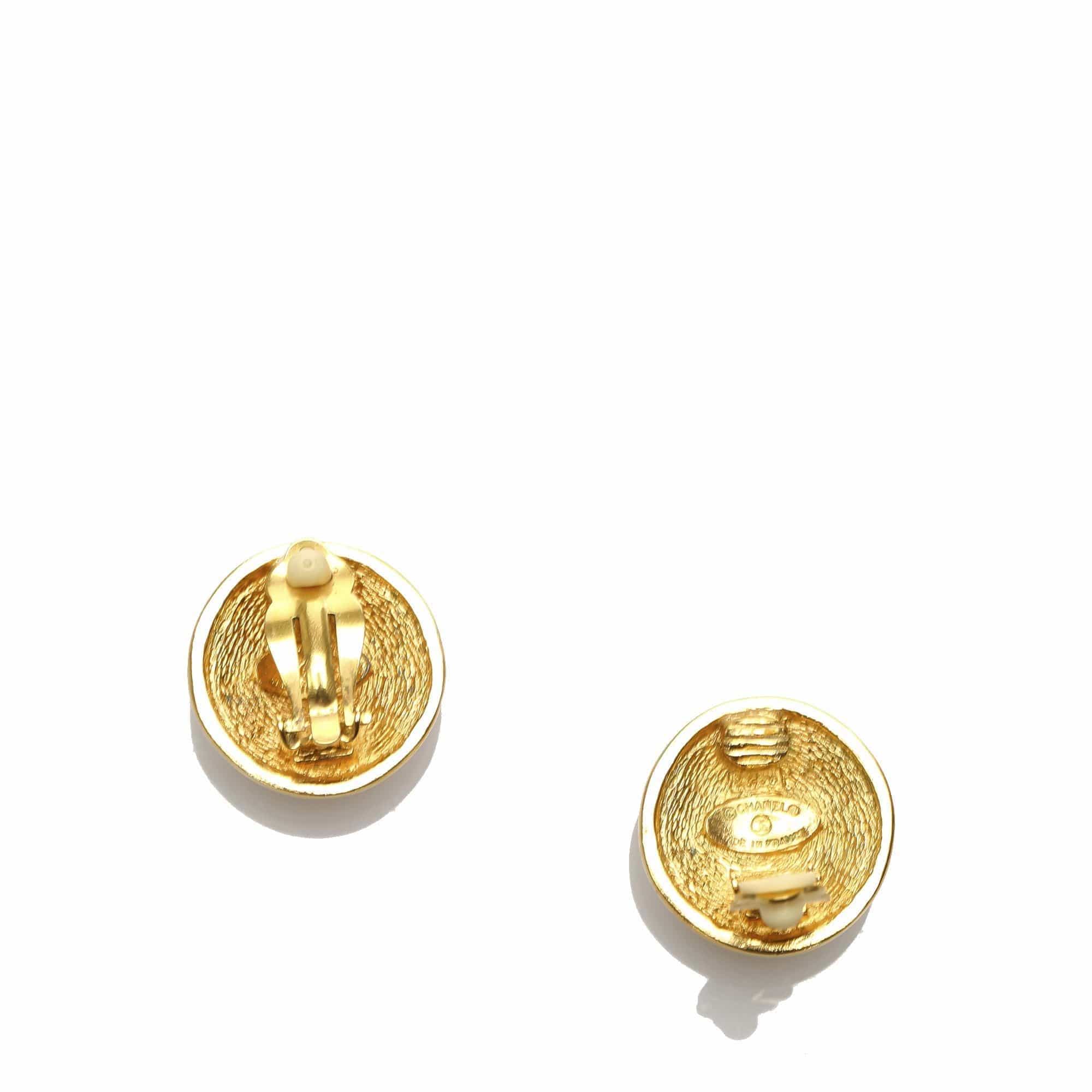 Chanel Chanel Gold CC earrings - 0ICHCE010 - AWL1031