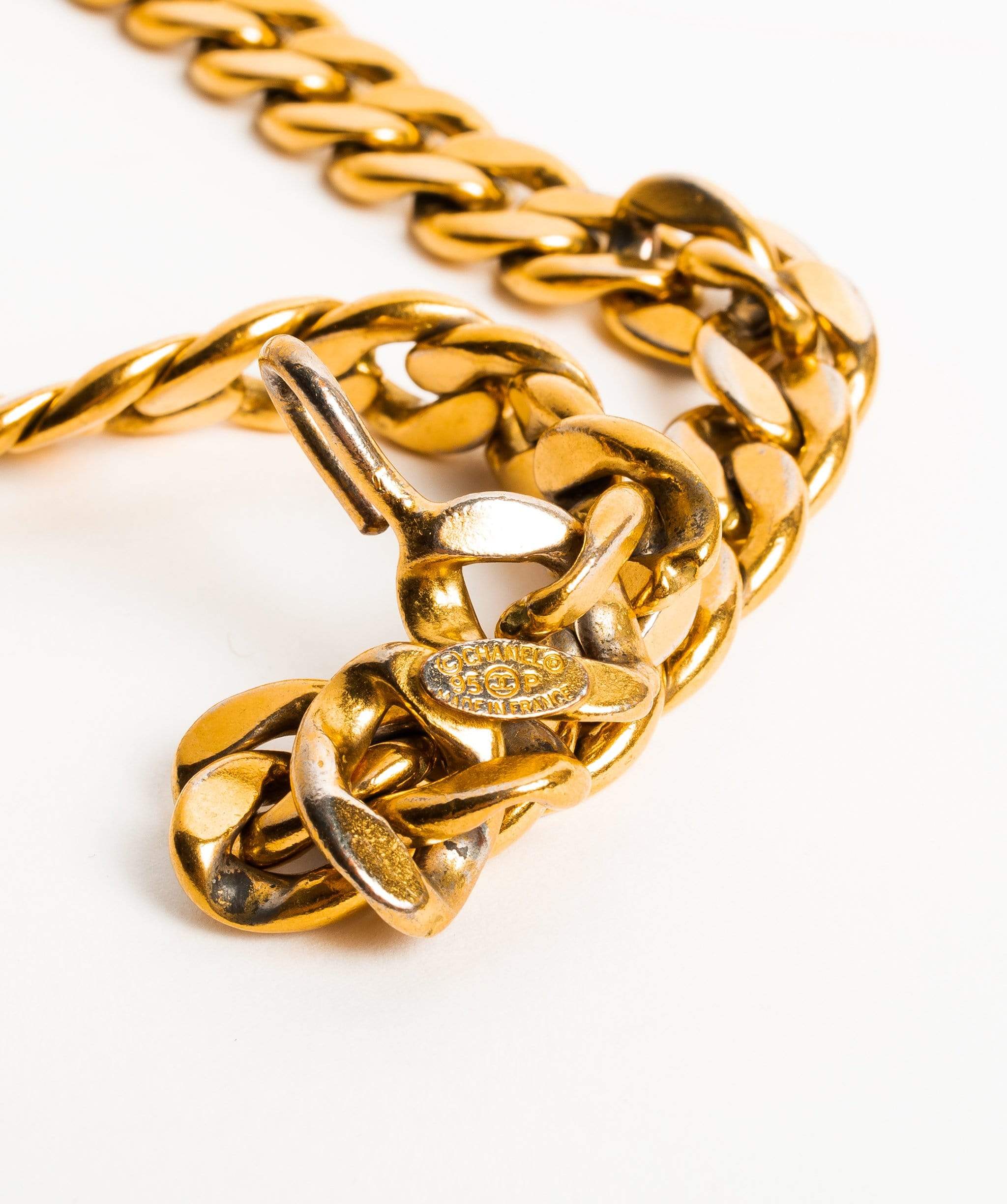 Chanel Chanel Gold Chain Belt Mademoiselle Charm