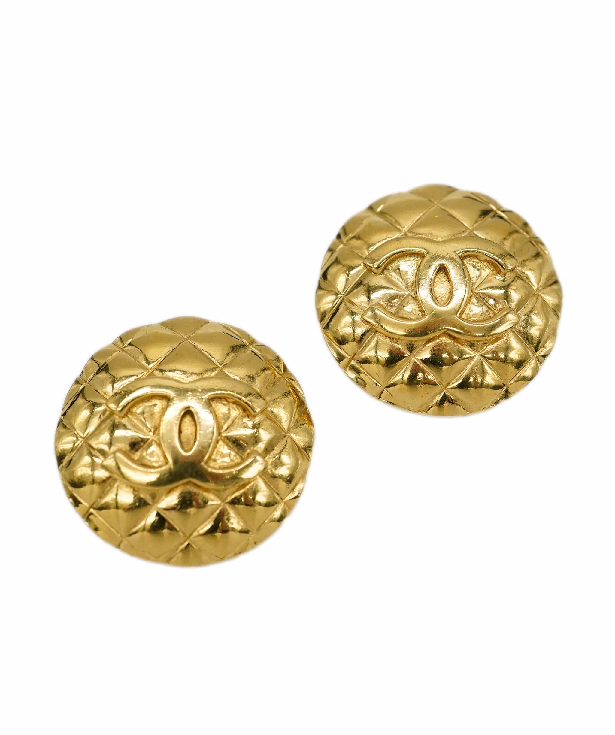 Chanel Chanel gold earrings ASL3993