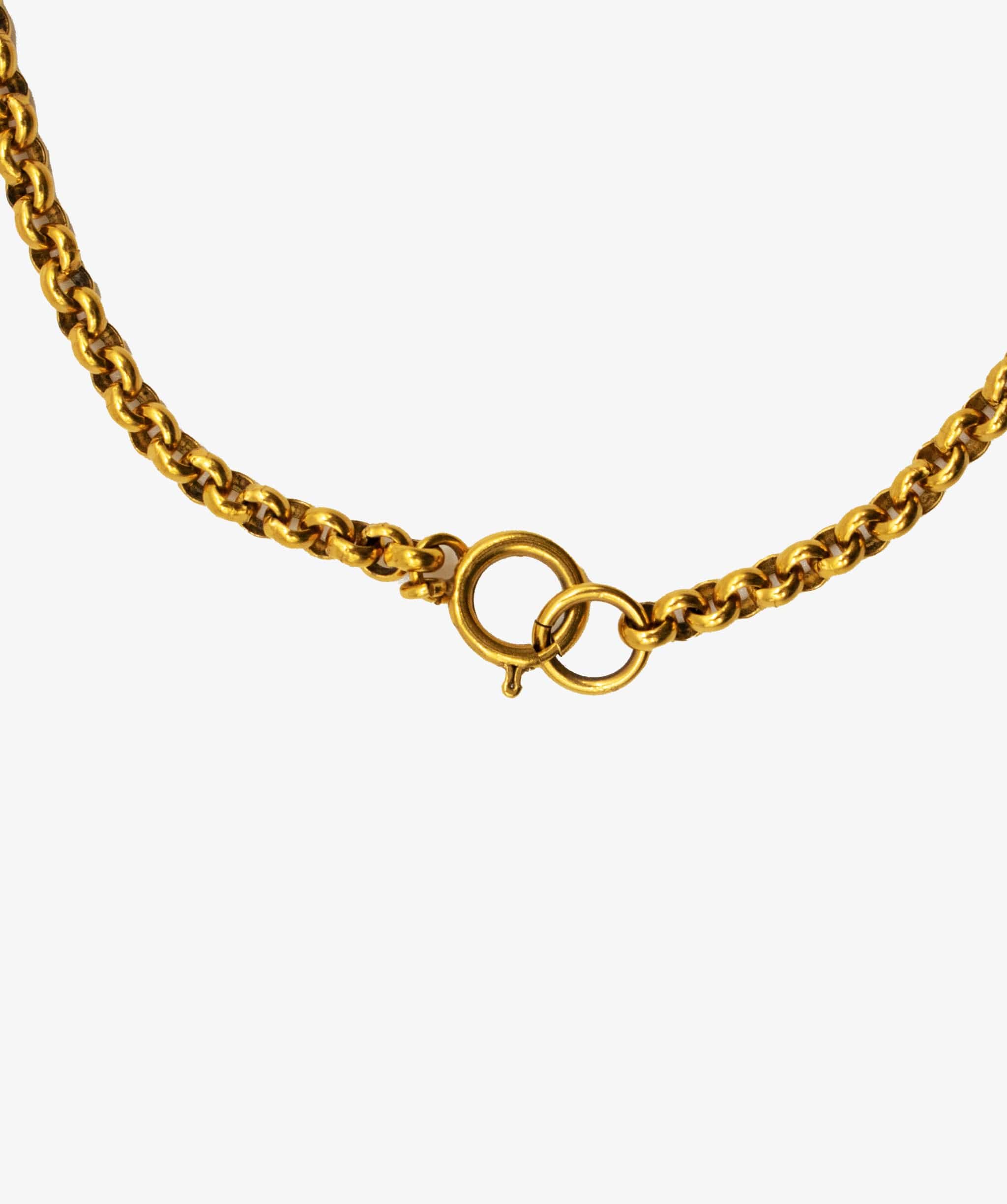 Chanel Chanel Gold Loop Pendant Necklace - ASL2090