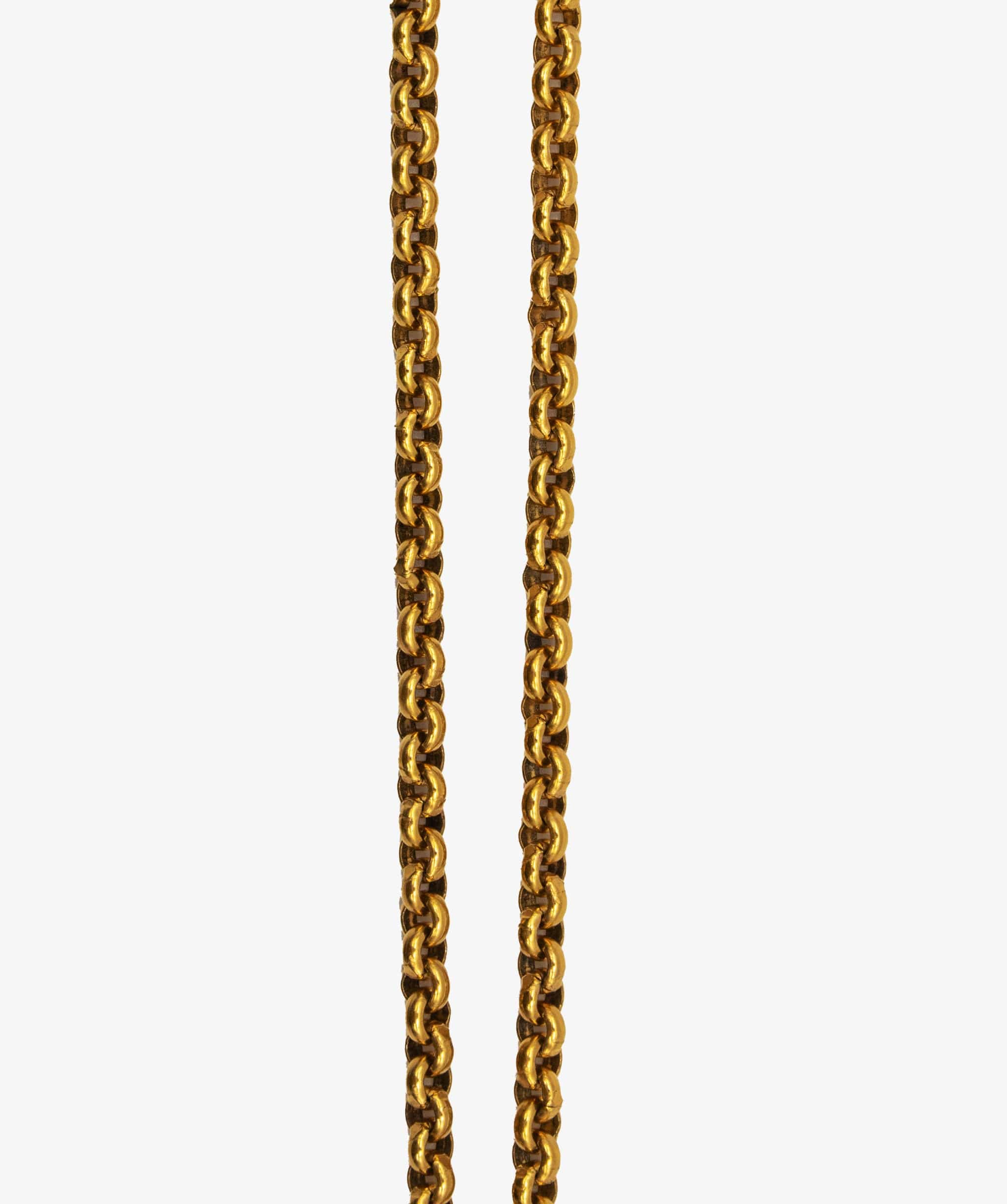 Chanel Chanel Gold Loop Pendant Necklace - ASL2090