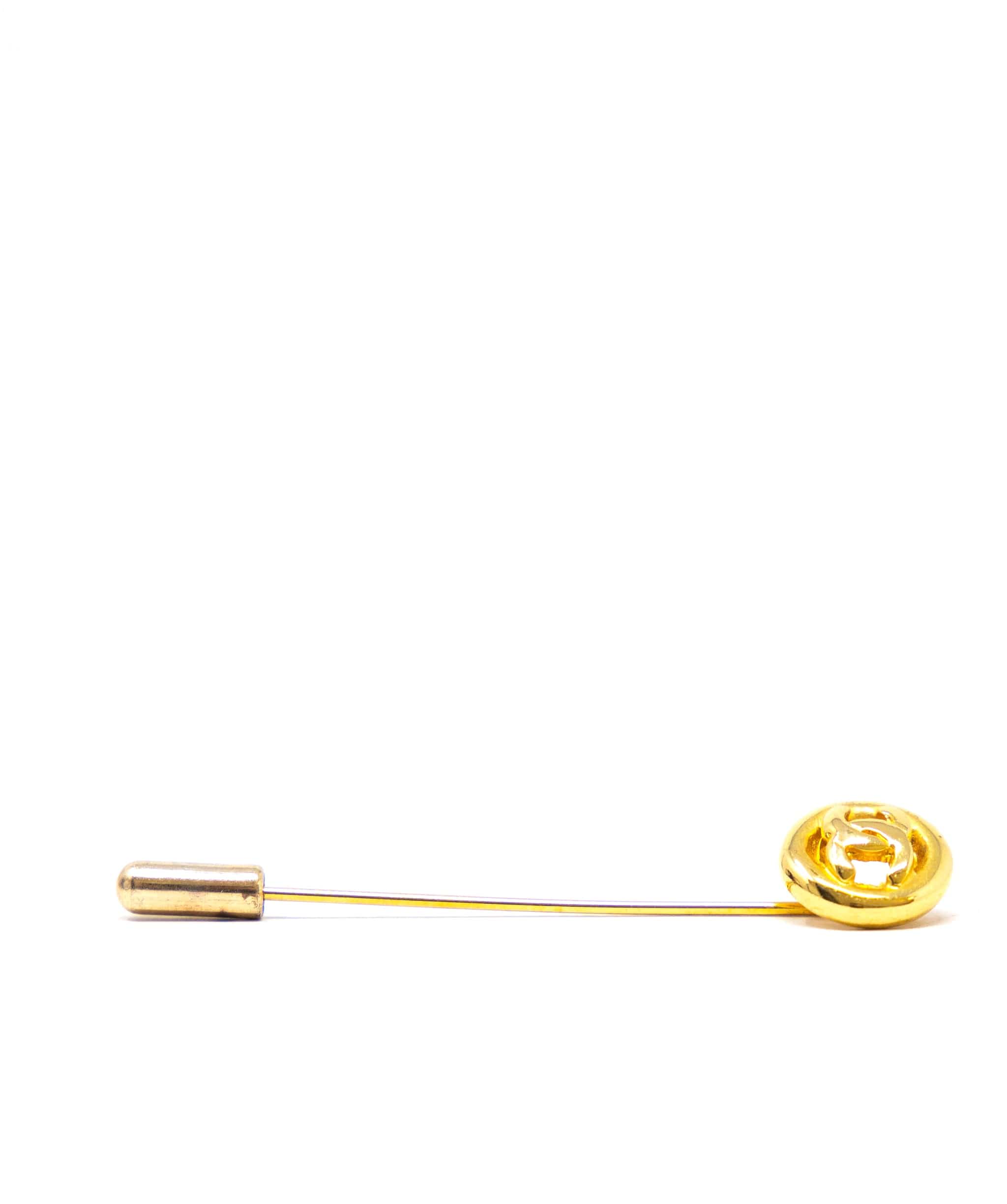 Chanel Chanel gold tie pin ASL3984